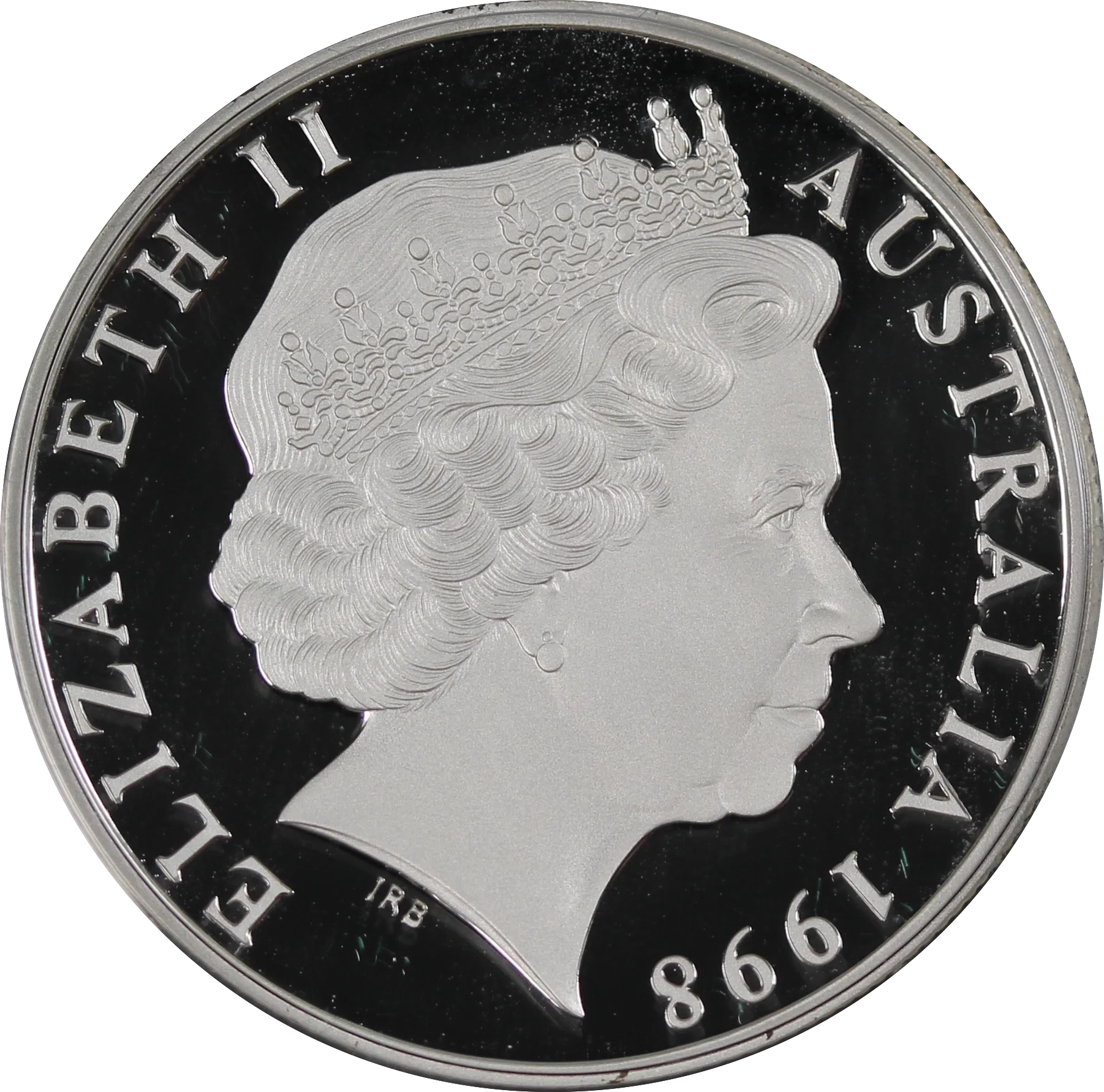 1998 Australia's Endangered Species Northern Hairy-Nosed Wombat $10 Silver Piedfort Coin - Image 3