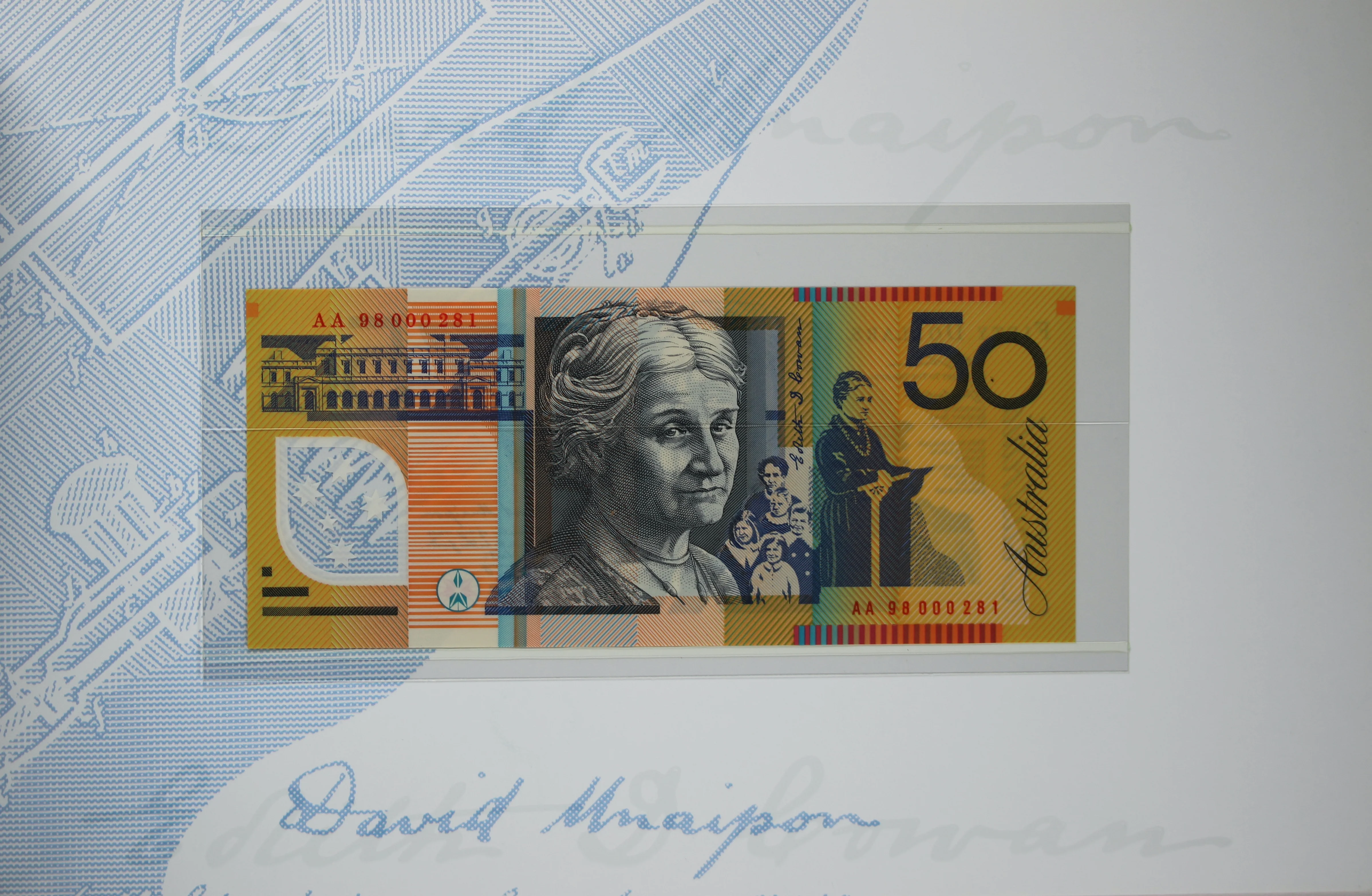 1998 Deluxe Low Red Numbered Uncirculated 5 Note Set - Image 5