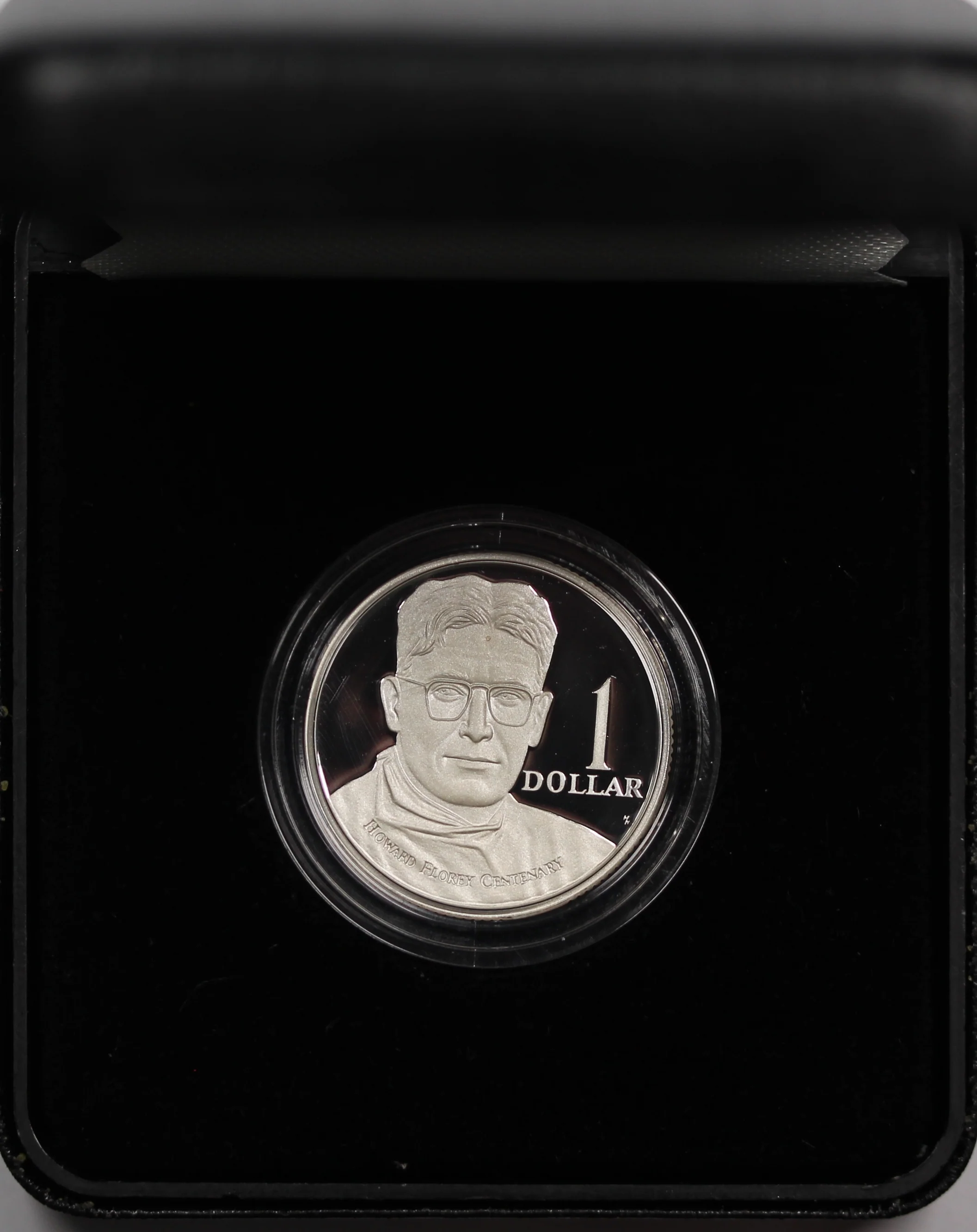 1998 Howard Florey $1 Silver Proof Coin - Image 3