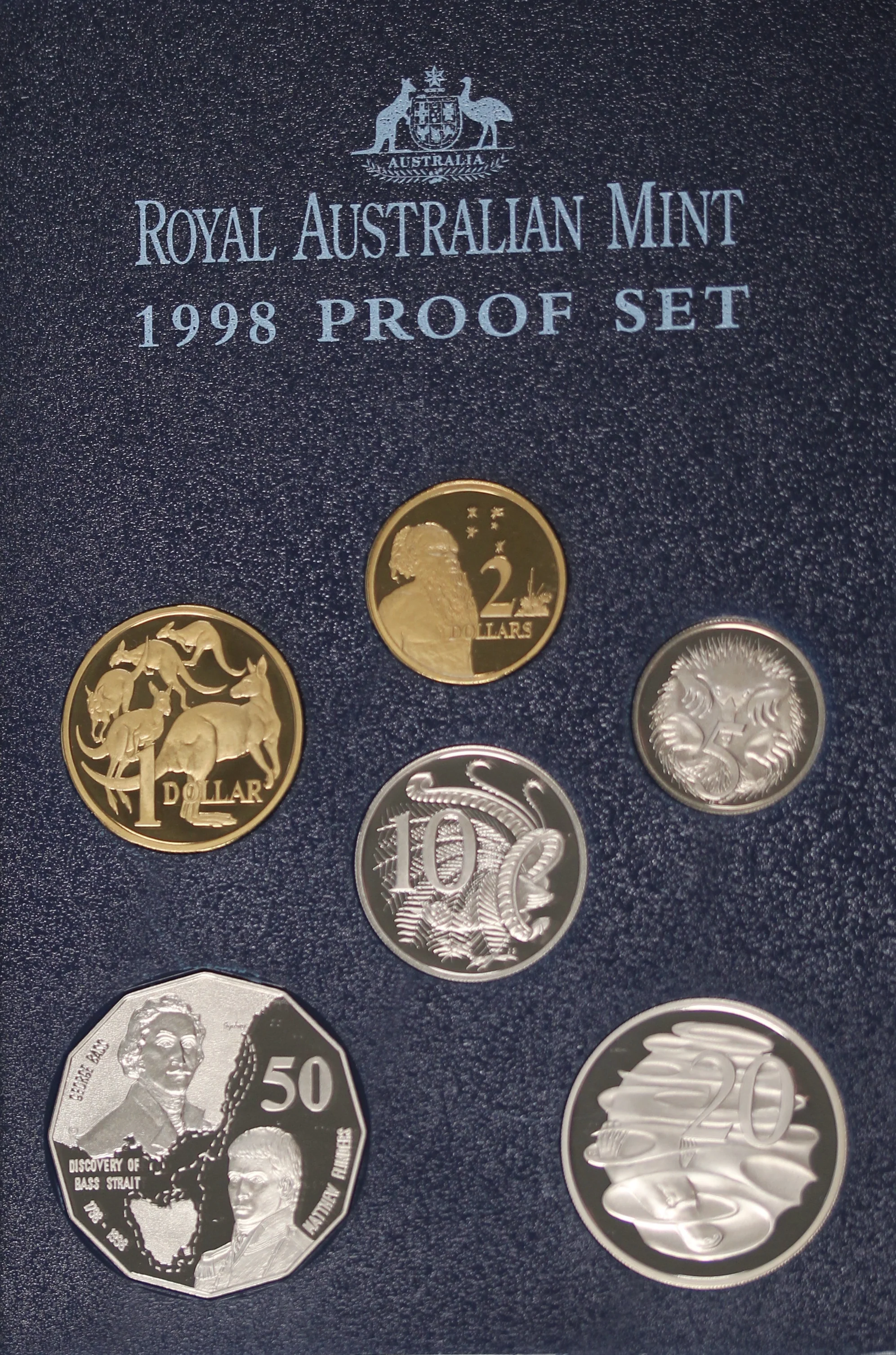 1998 Proof Set Bass and Flinders - Image 2