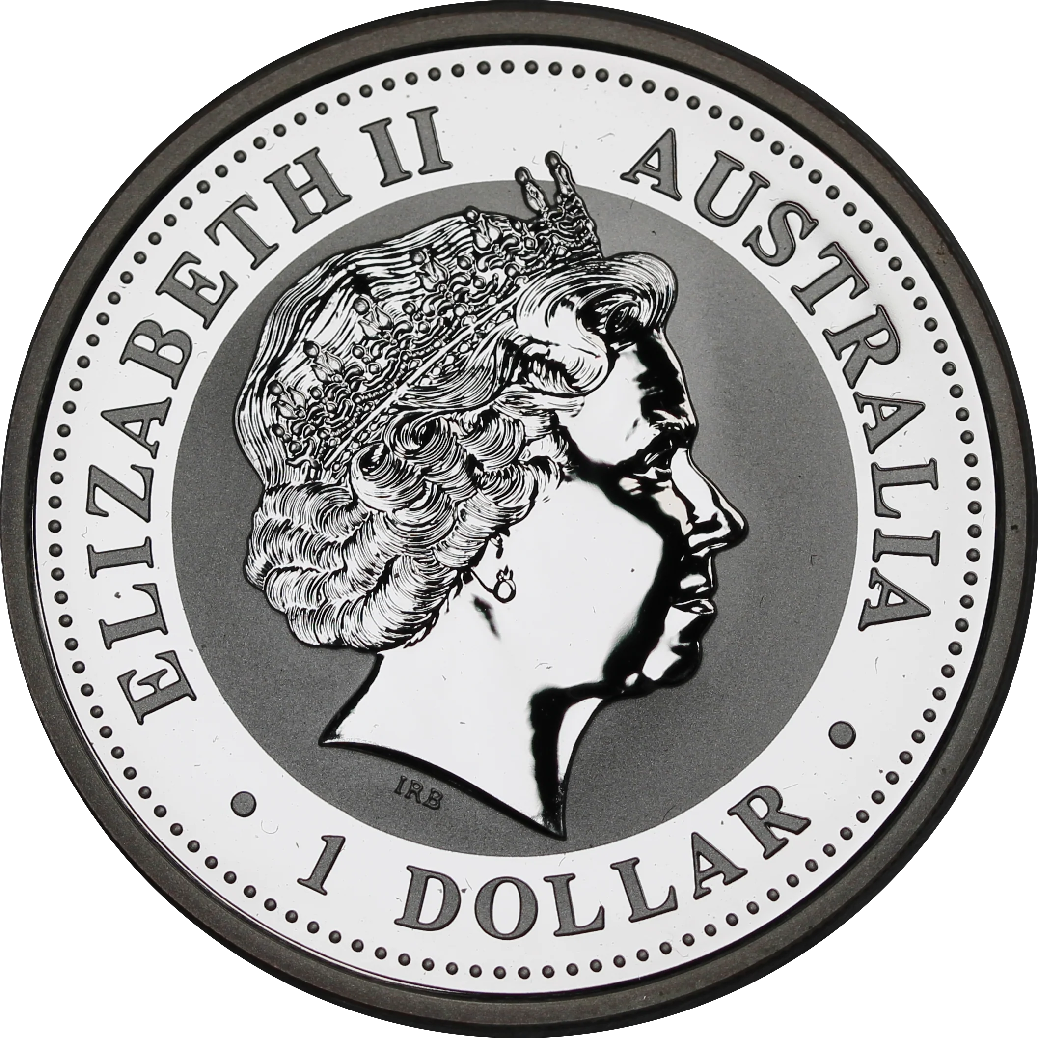 1999 1oz Silver Lunar Series I Lunar Year of The Rabbit Coin - Image 2