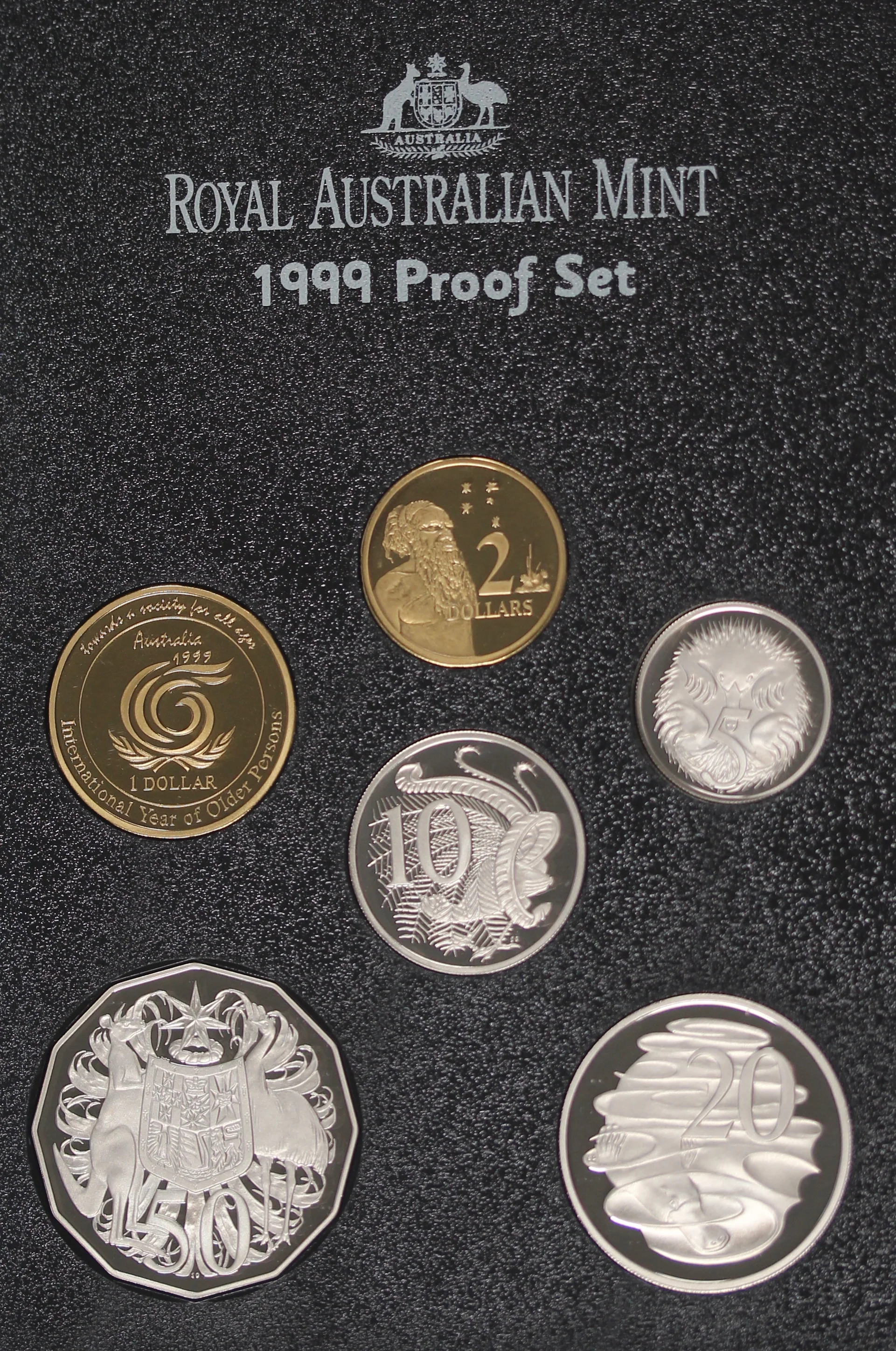 1999 Proof Set Year of the Older Persons - Image 2