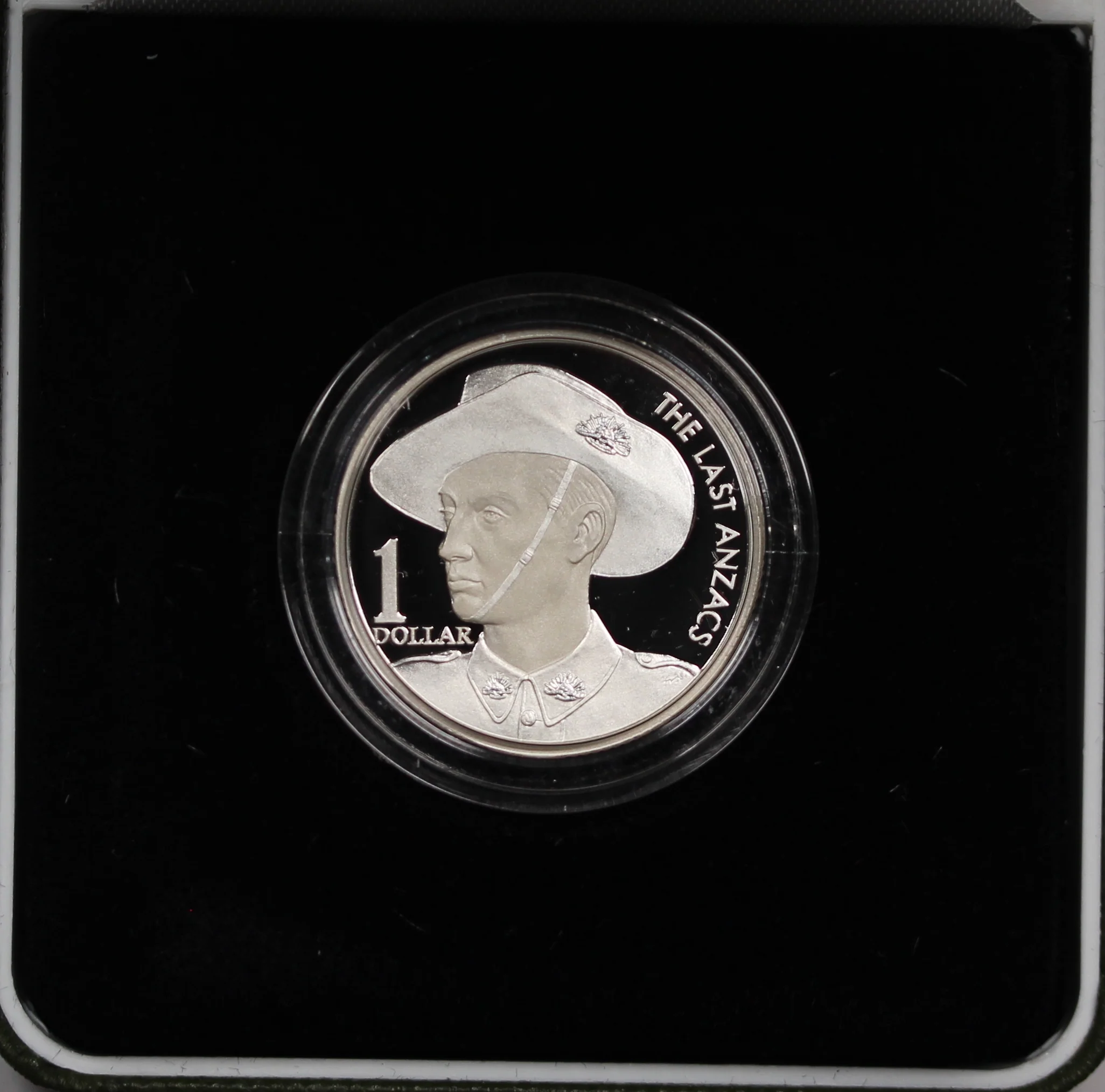 1999 The Last ANZACS $1 Silver Proof Coin - Image 3