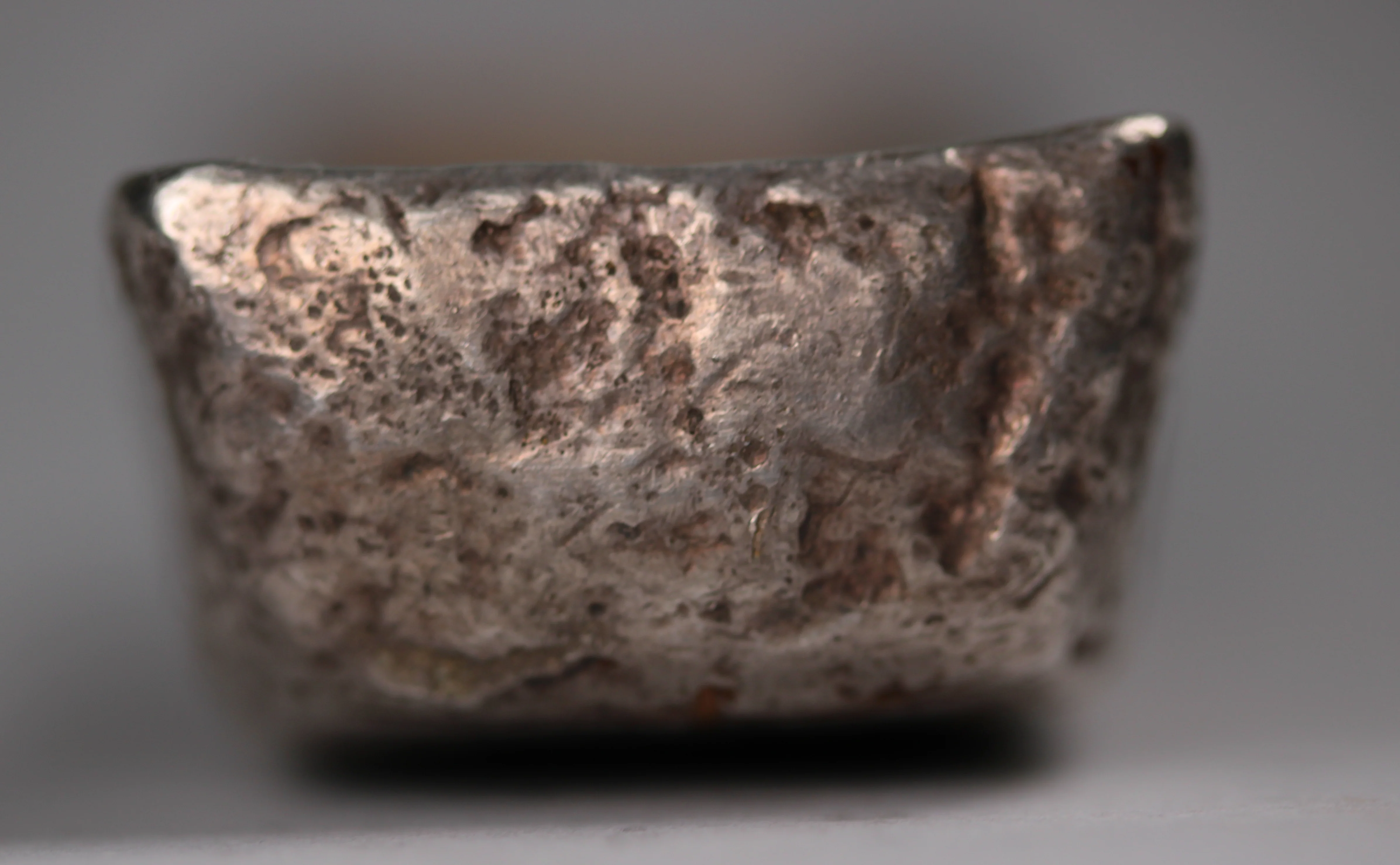 19th Century Vietnam Tael Silver Banana Bar (357 grams) - Image 5