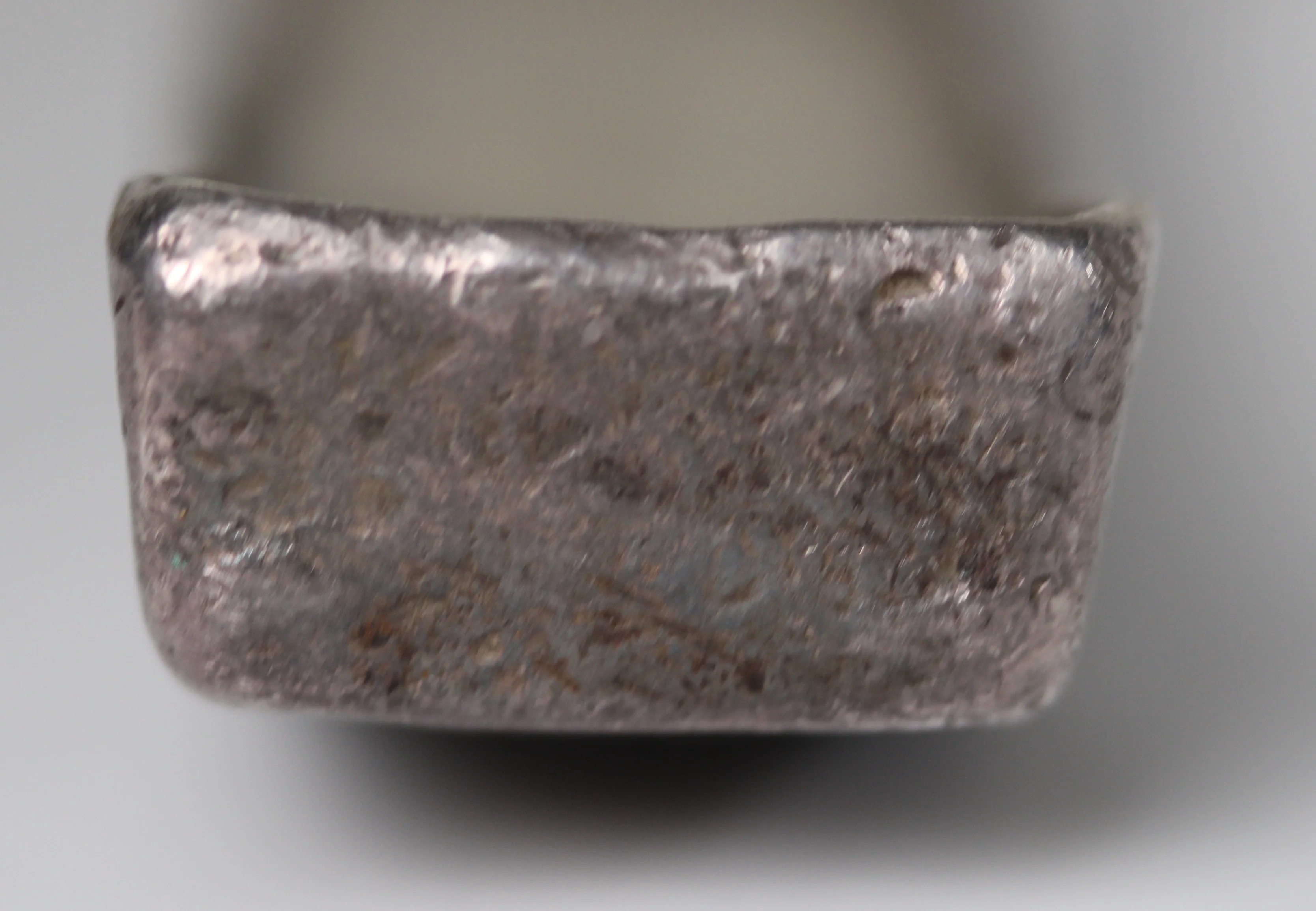 19th Century Vietnam Tael Silver Banana Bar (370 grams) - Image 6