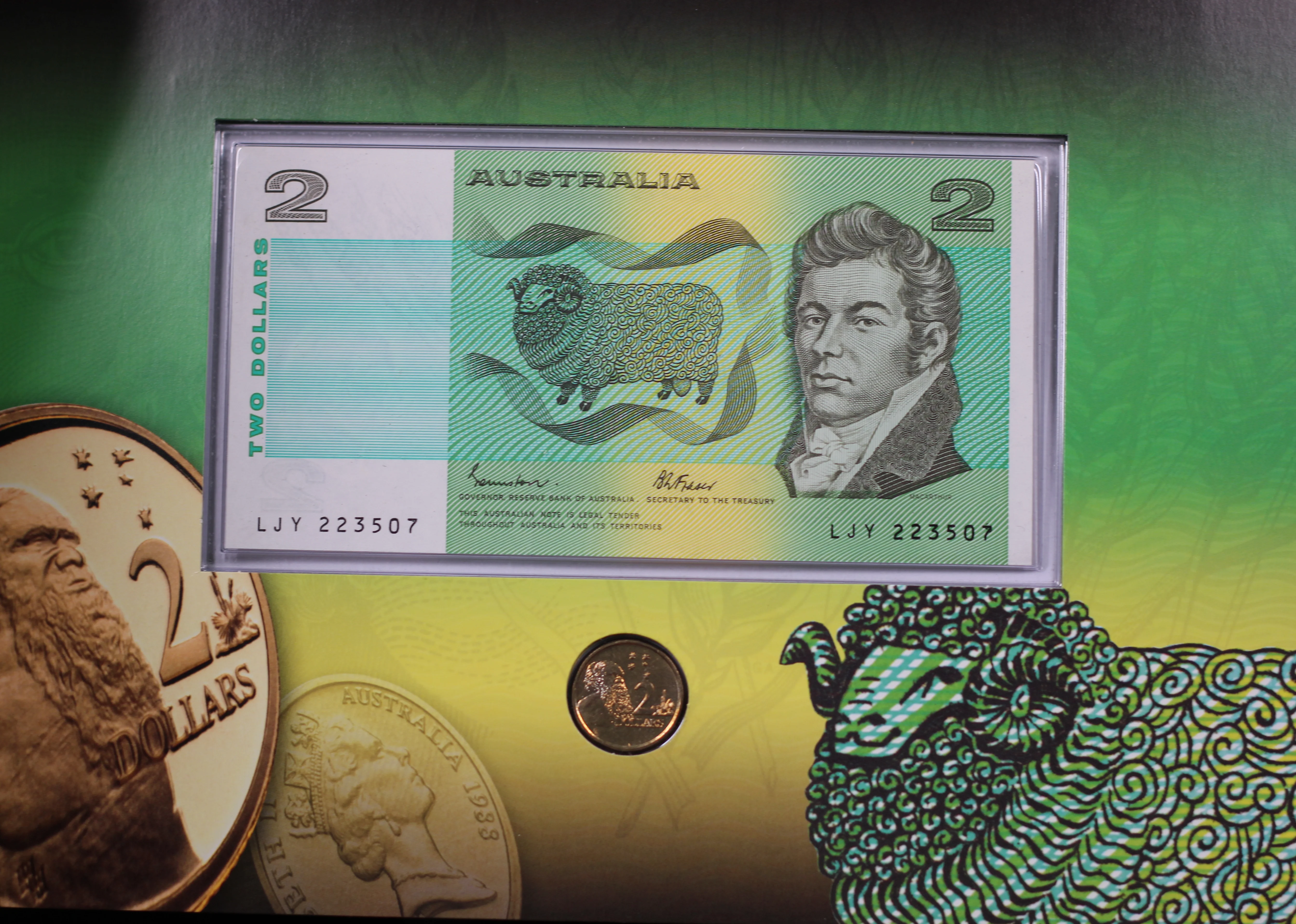 $2 Currency Crossroads Last Paper Note First Coin Limited Edition Pack - Image 2