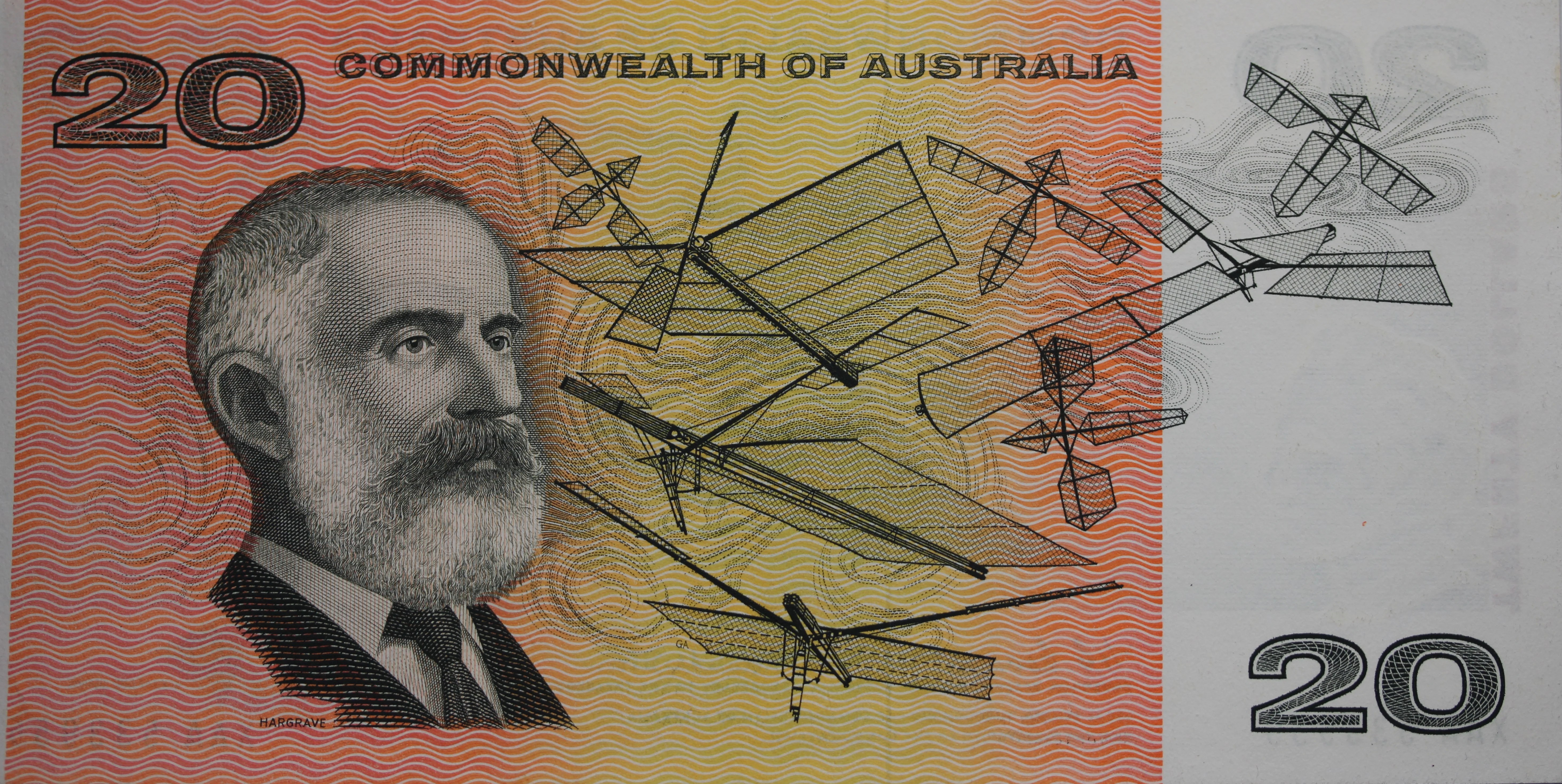 $20 1966 Coombs/Wilson First Prefix Banknote UNC - Image 2