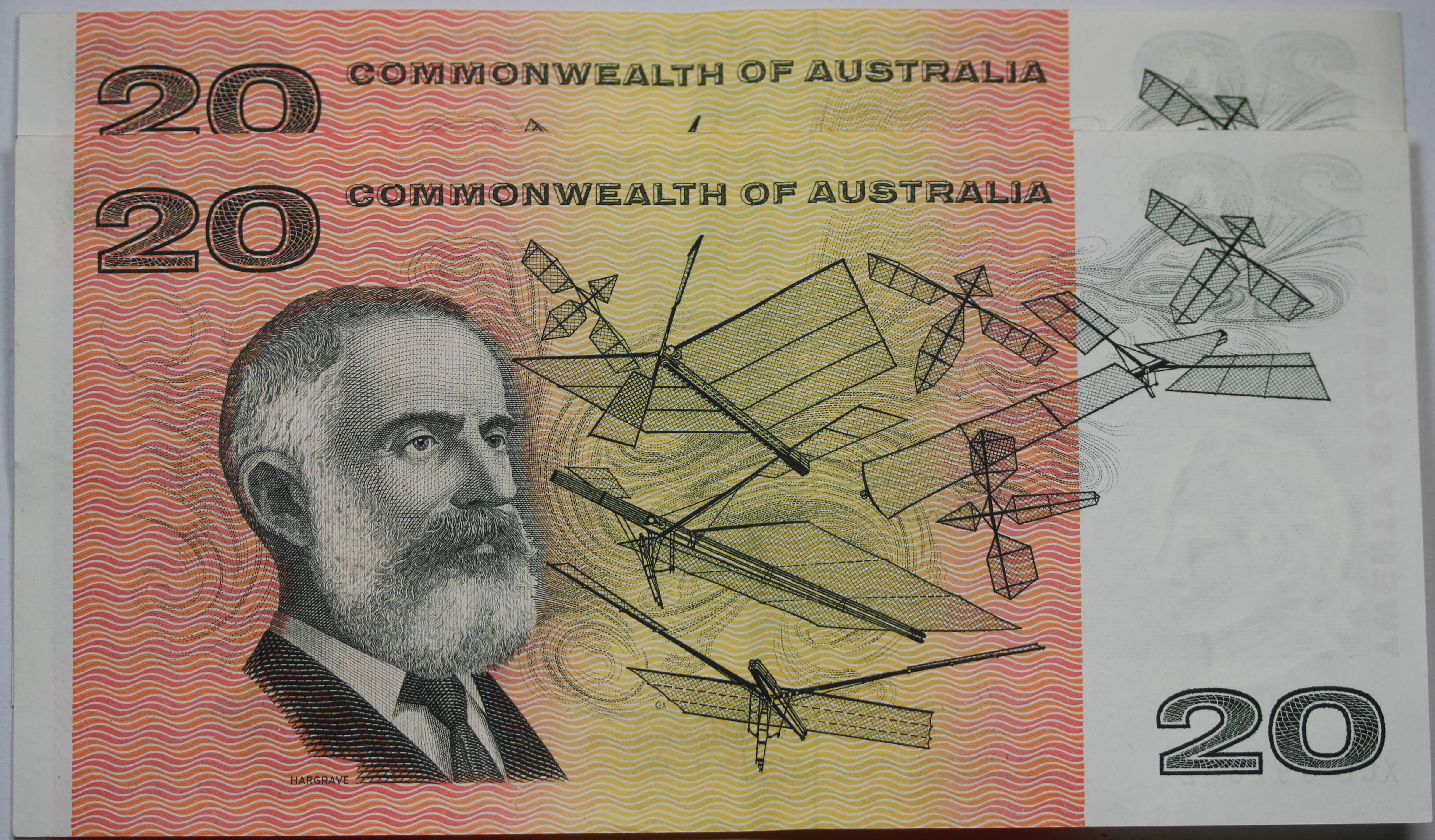 $20 1968 Phillips/Randall Consecutive Pair aEF - Image 2