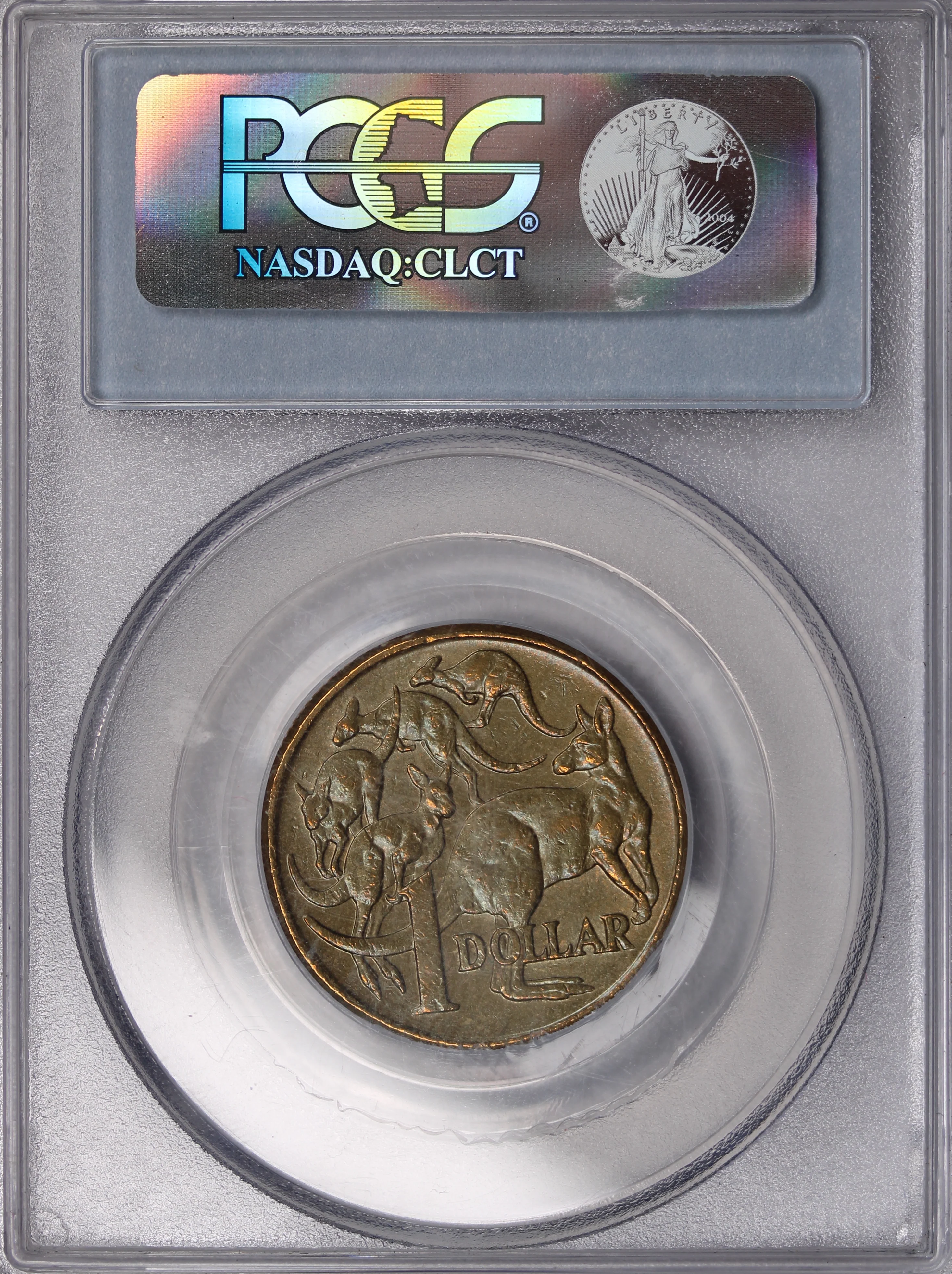 2000 $1 Mule Error with 10 Cent Obverse AU50 - Image 2