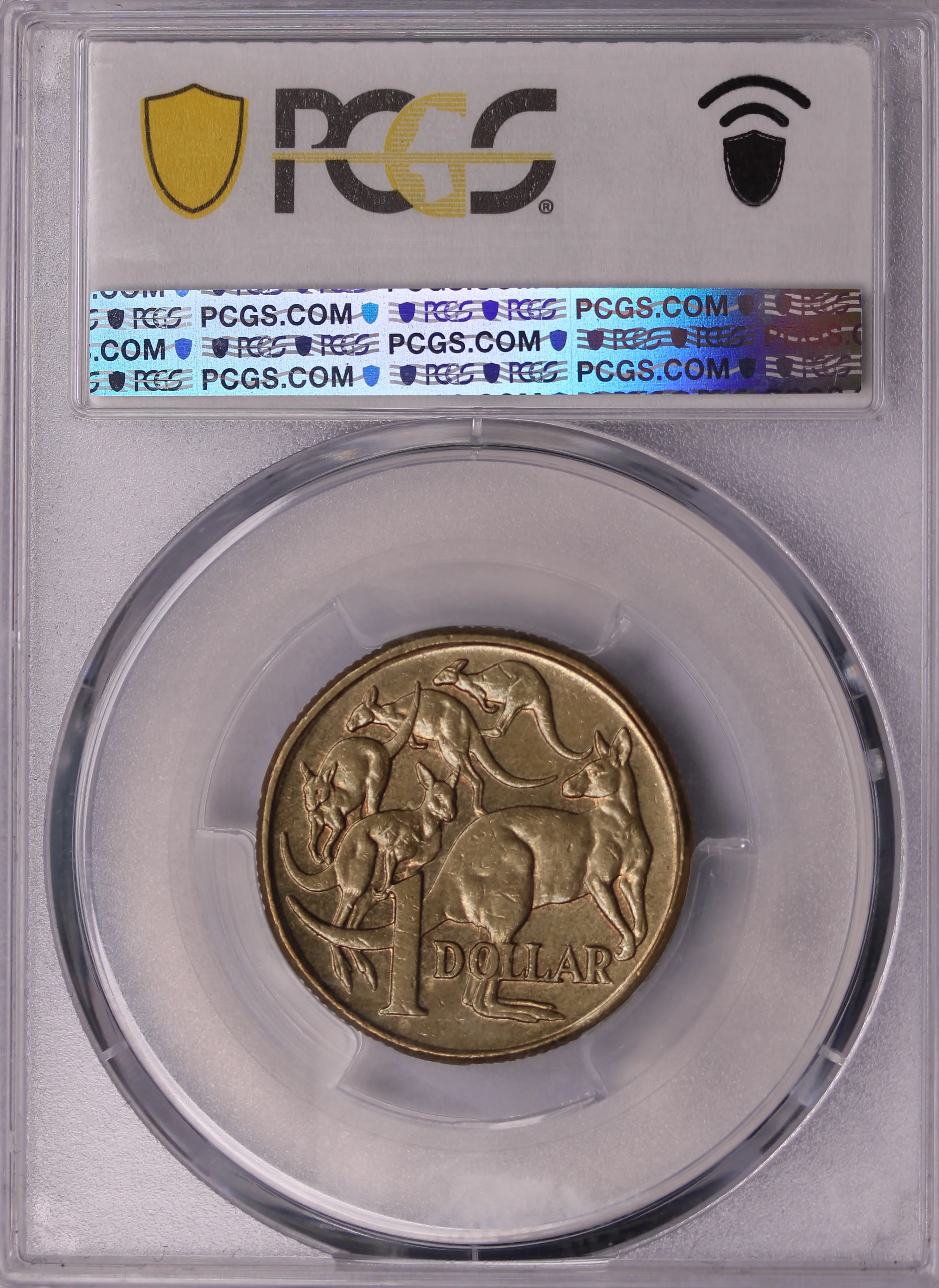 2000 $1 Mule Error with 10 Cent Obverse AU58 - Image 2