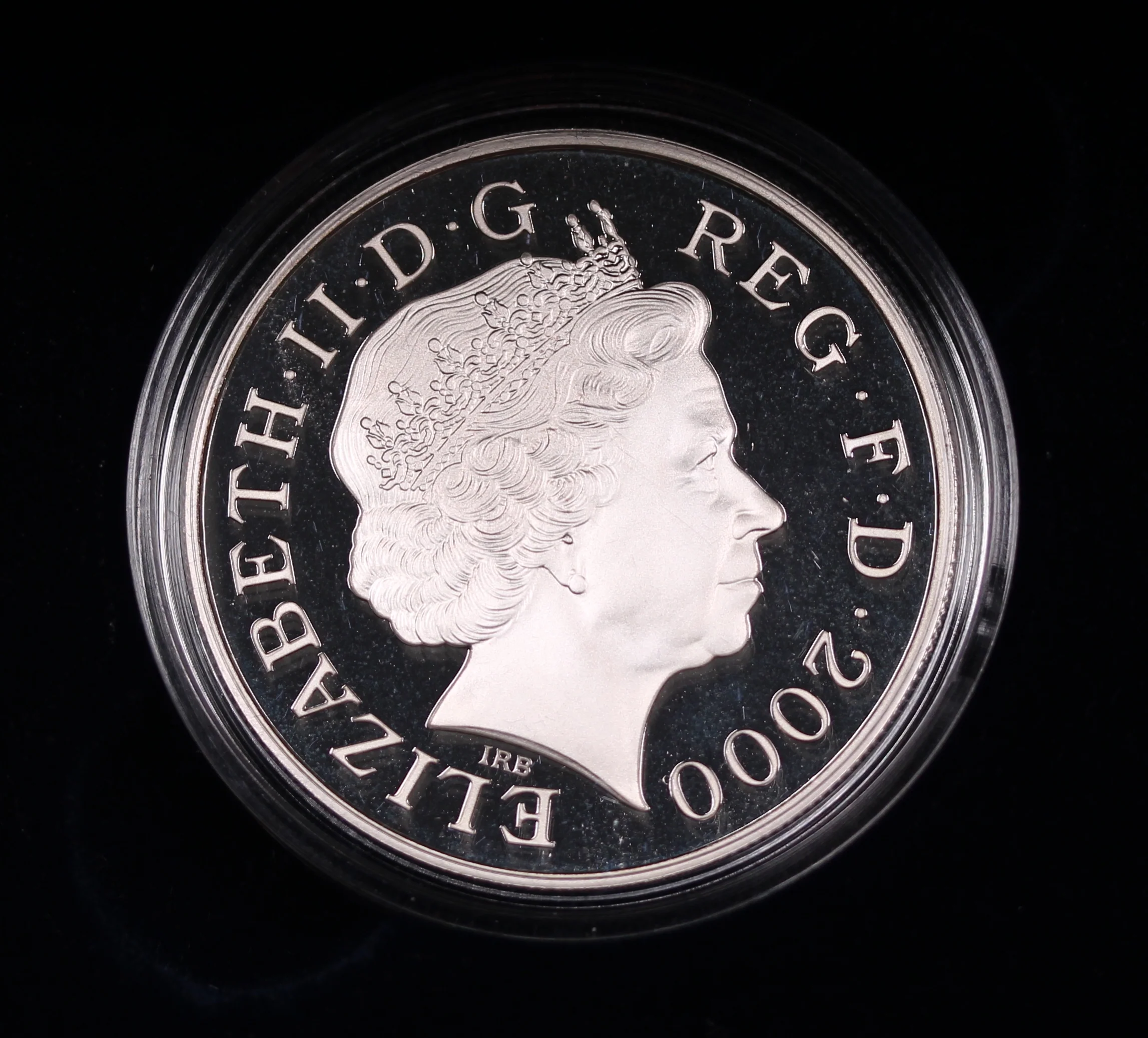 2000 GB Queen Mother Centenary Crown 5 Pound Proof Coin - Image 3