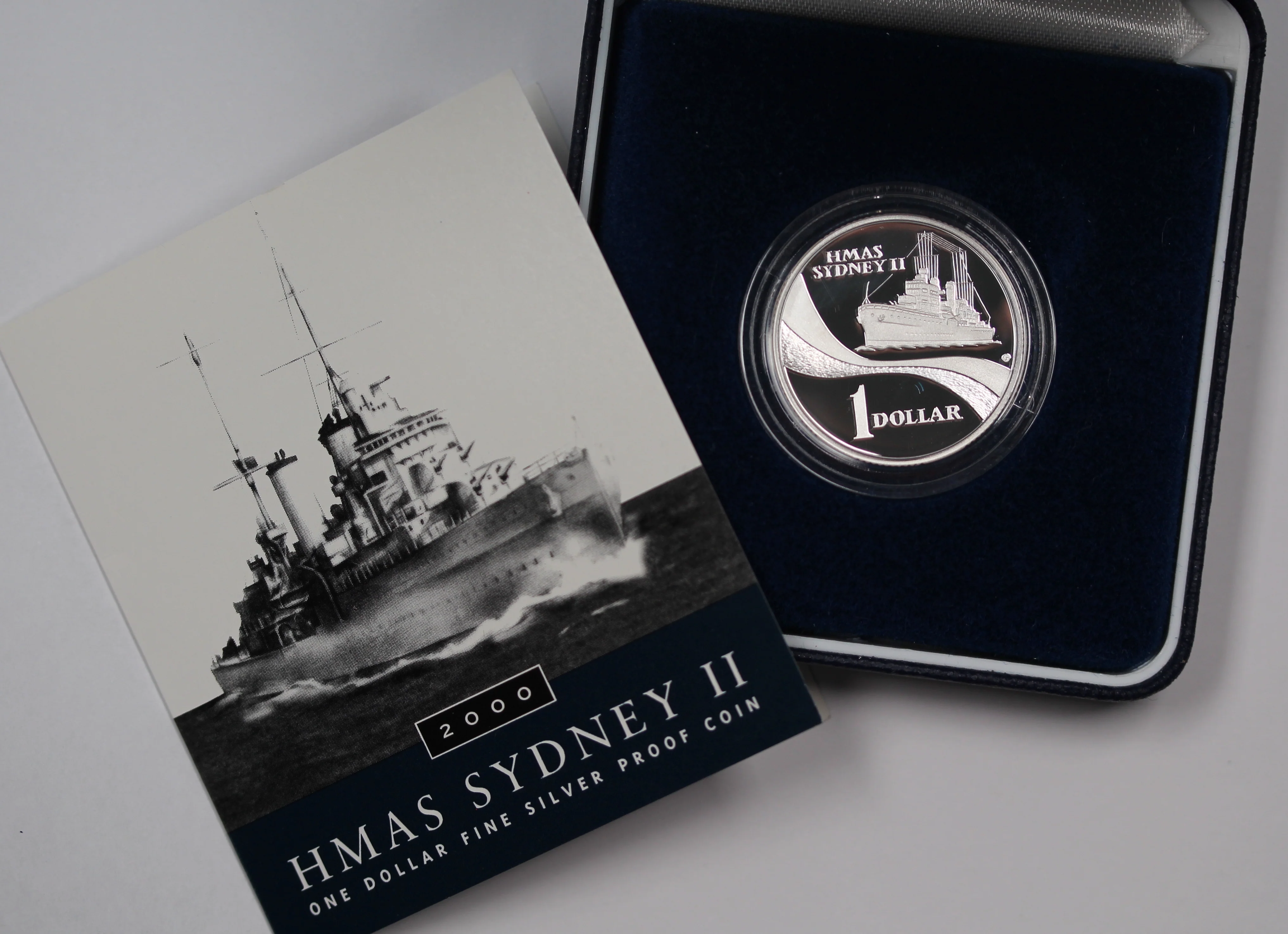 2000 HMAS Sydney $1 Silver Proof Coin - Image 3