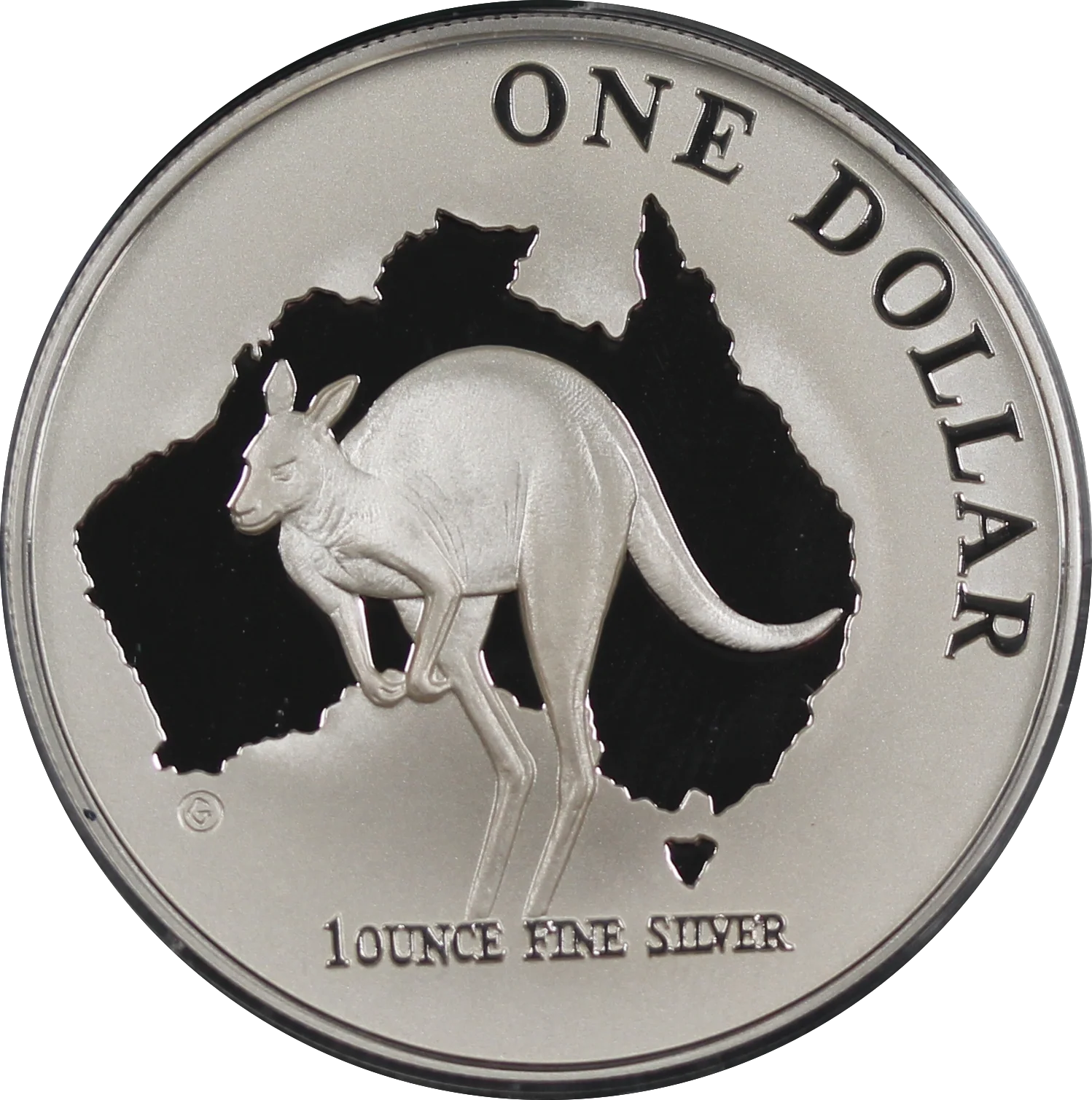 2000 Kangaroo 1oz Silver Proof Coin - Image 2