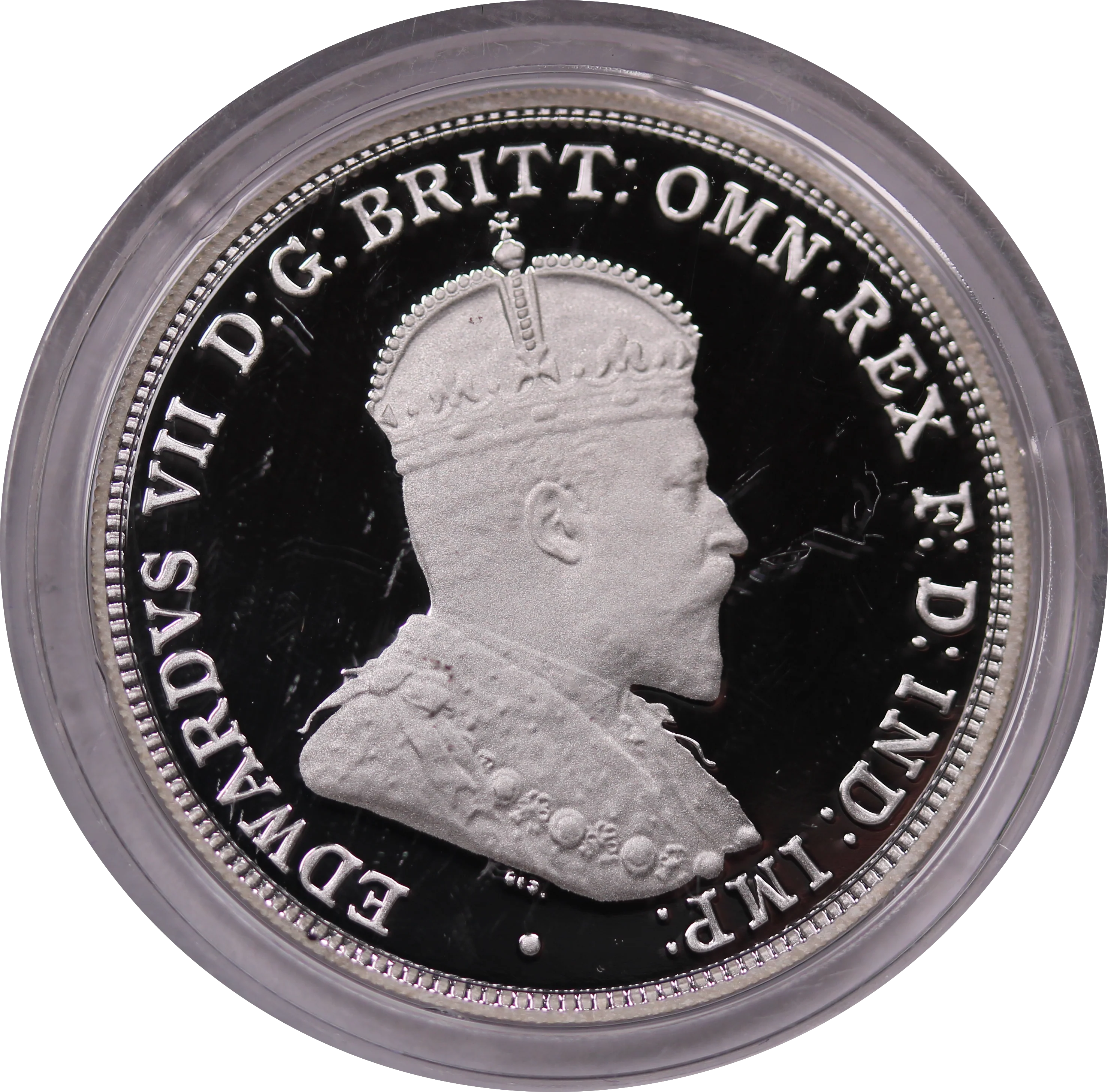 2000 King Edward VII Silver Proof 20 Cent Coin in Capsule