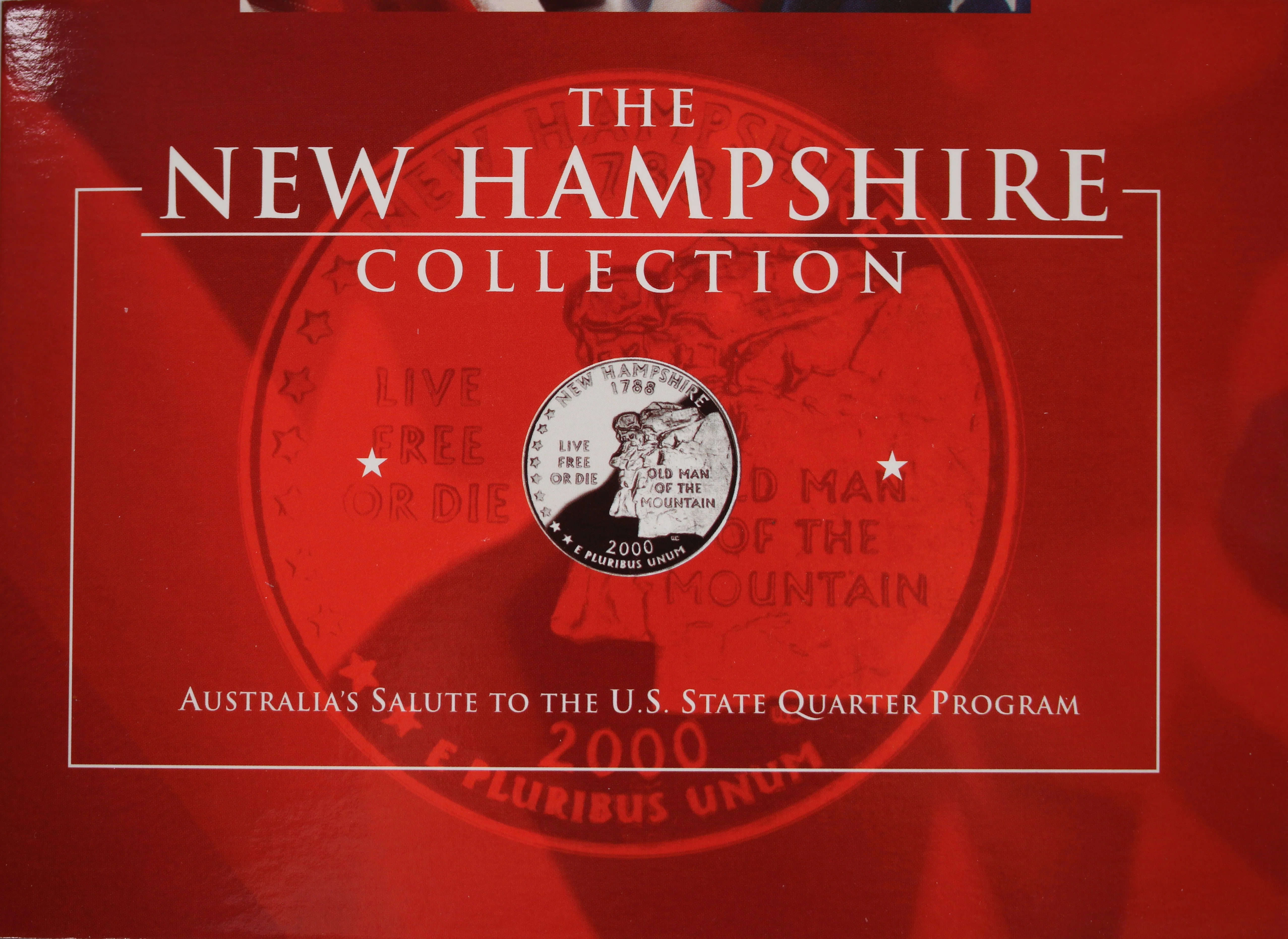 2000 Kookaburra 1oz Silver Coin Honour Mark Collection - New Hampshire - Image 2