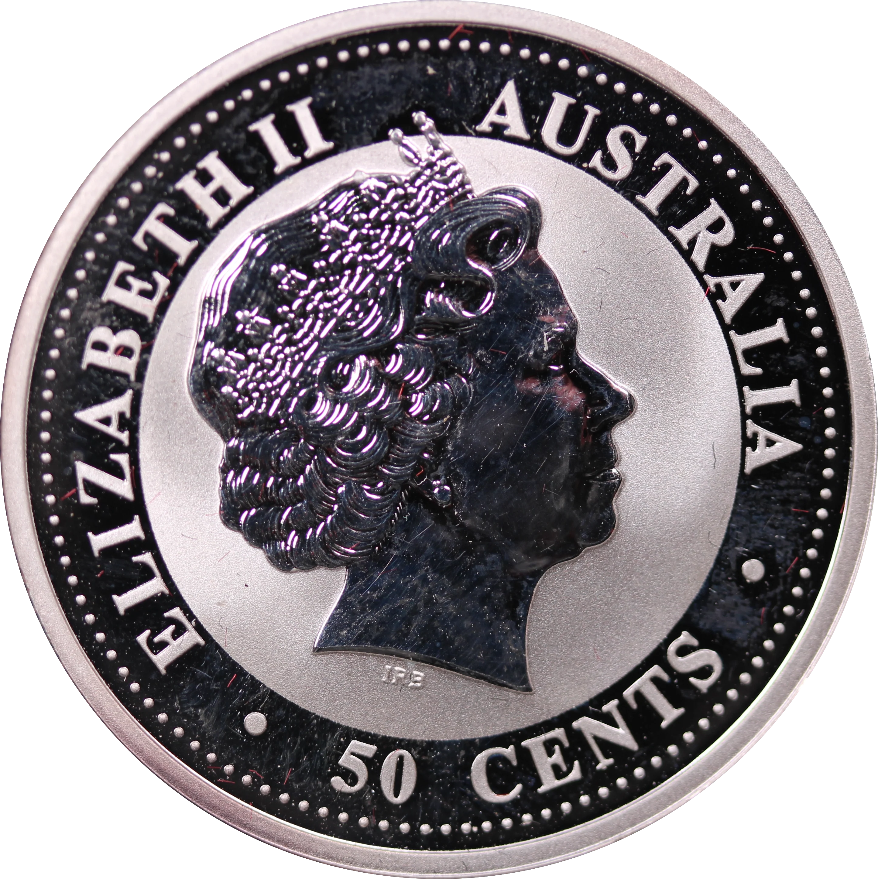 2000 Lunar Series I 1/2oz Silver Dragon Coin in Box - Image 2