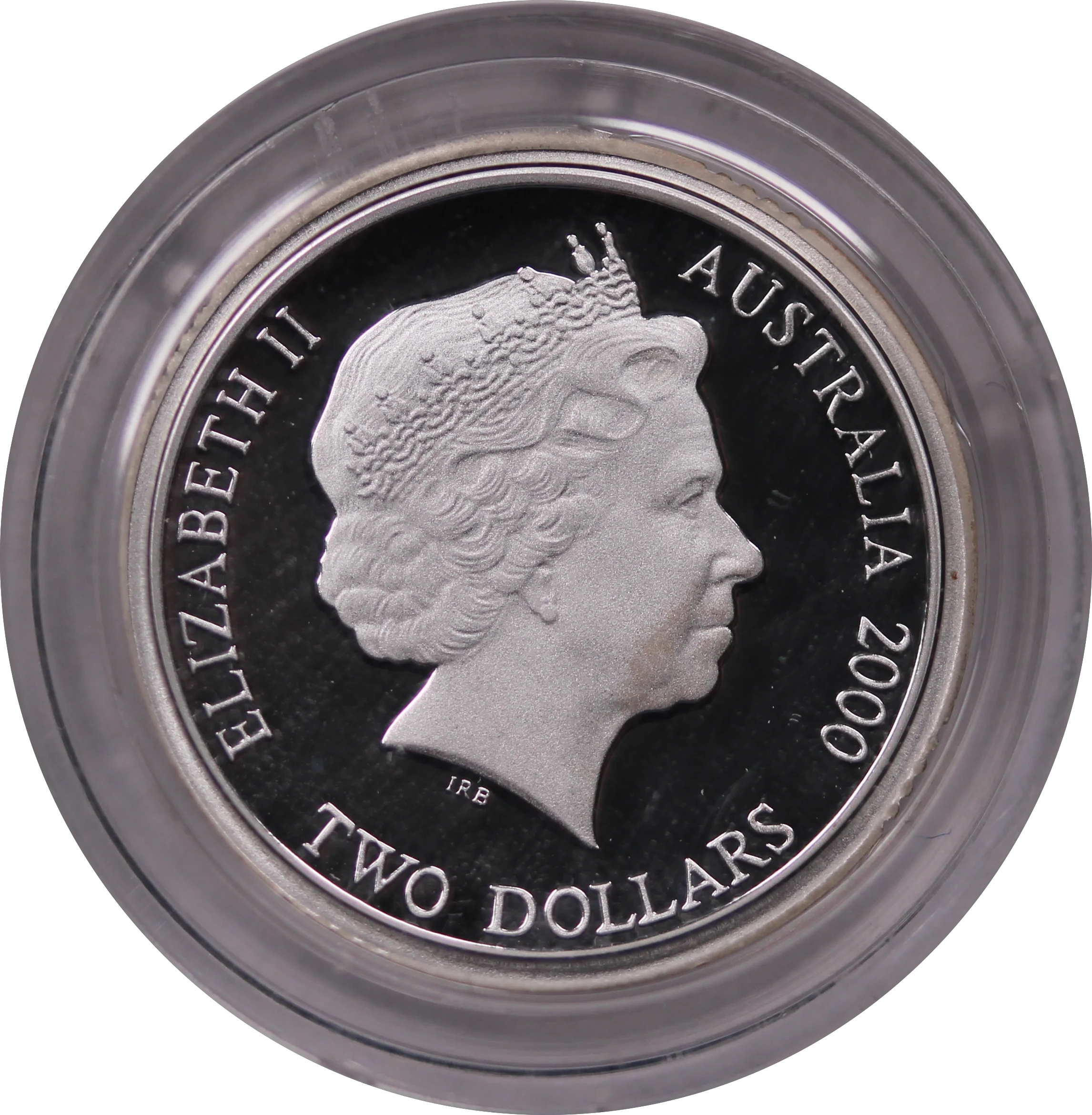 2000 Queen Victoria Silver Proof $2 Coin in Capsule - Image 2
