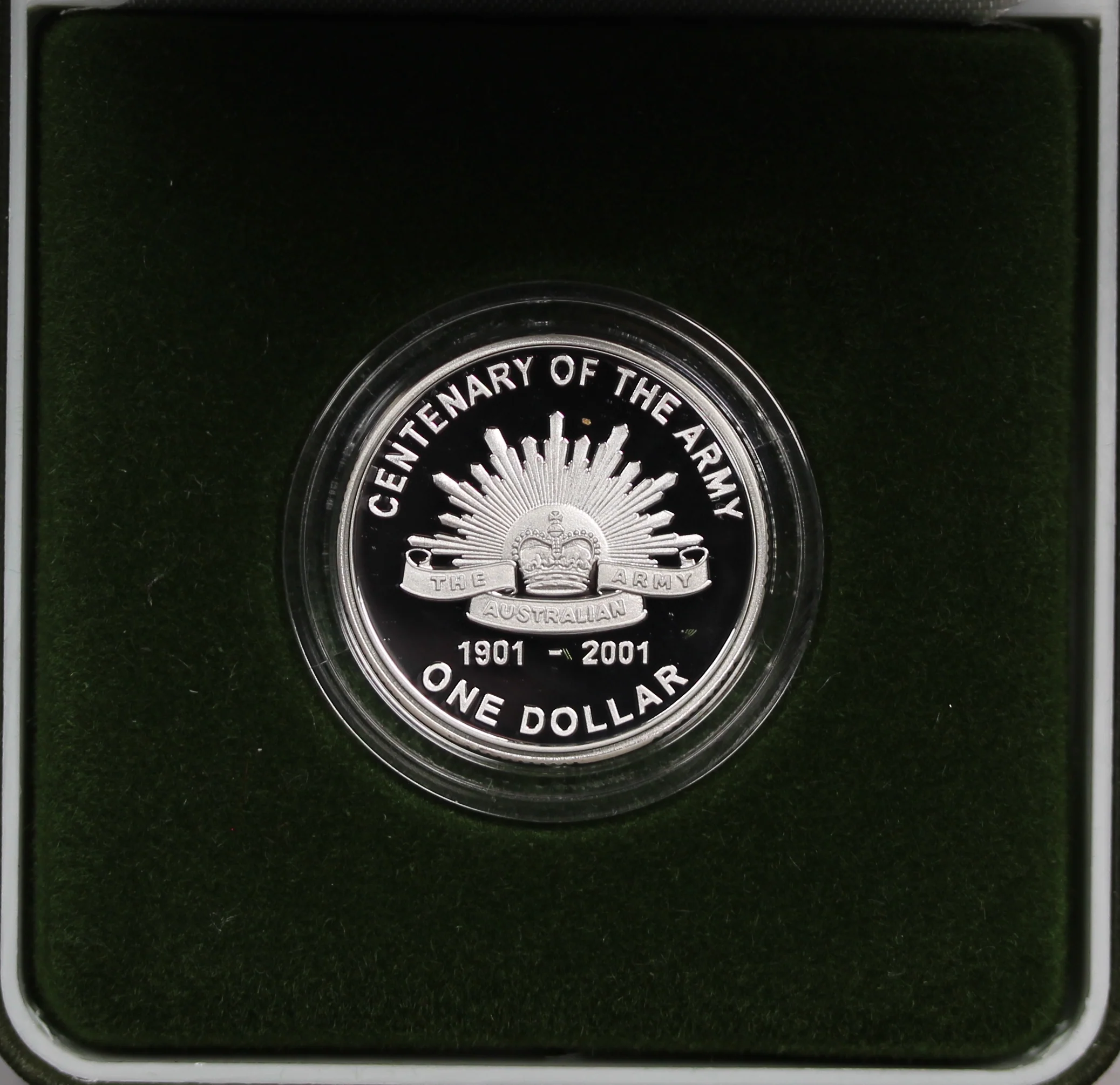 2001 Centenary of Australian Army $1 Silver Proof Coin - Image 3