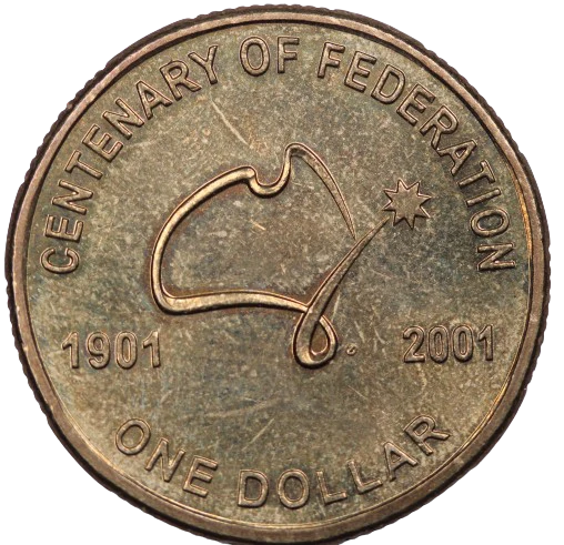 2001 Federation $1 Coin