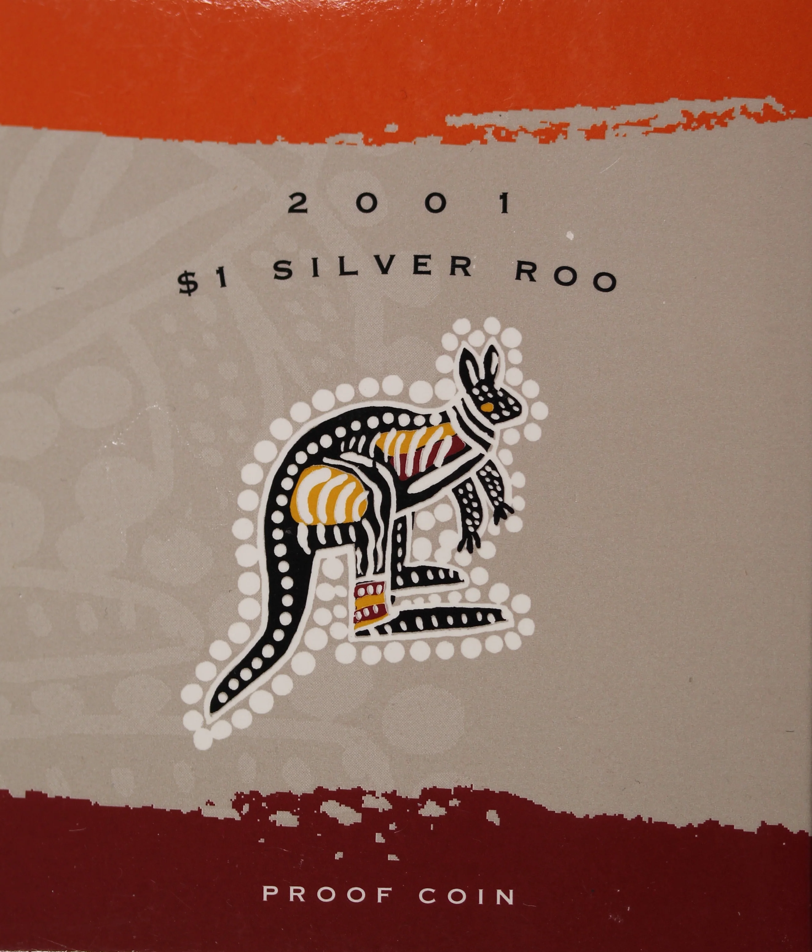 2001 Kangaroo 1oz Silver Proof Coin