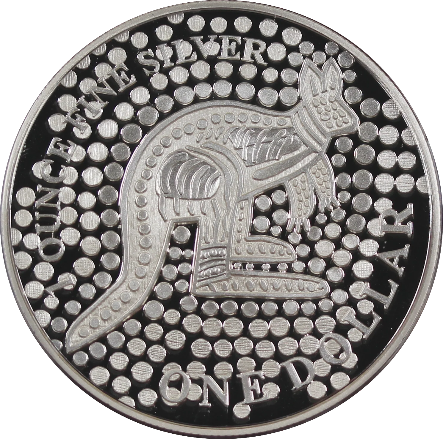 2001 Kangaroo 1oz Silver Proof Coin - Image 2
