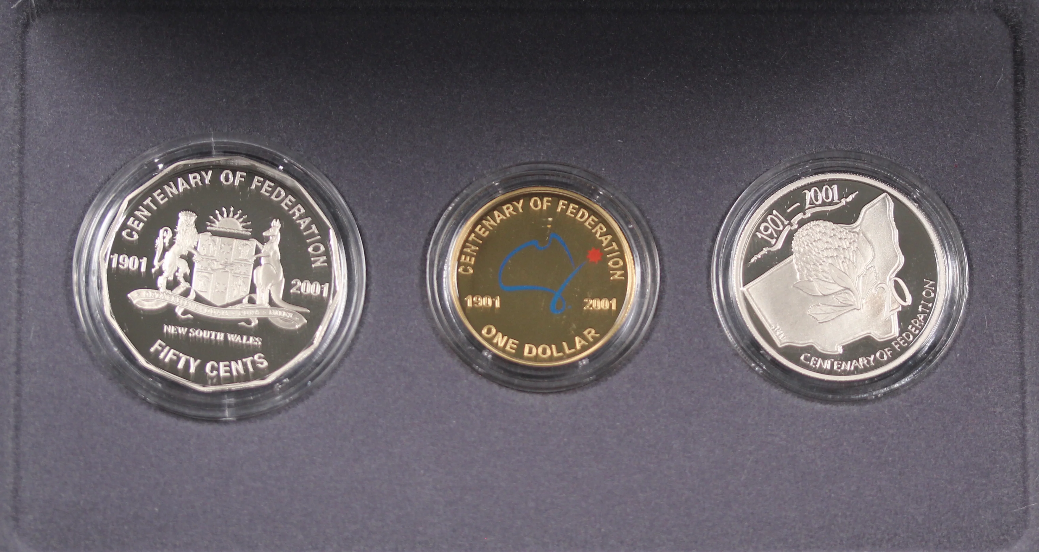 2001 New South Wales State Proof Coin Set - Image 2