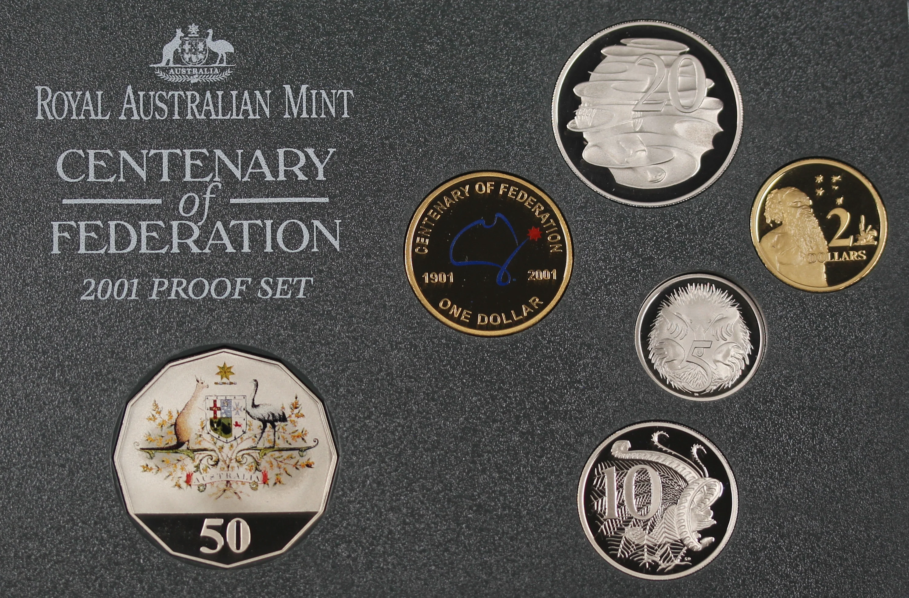 2001 Proof Set Centenary of Federation - Image 2