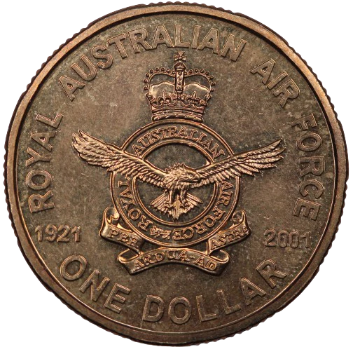 2001 Royal Australian Air Forces $1 Coin