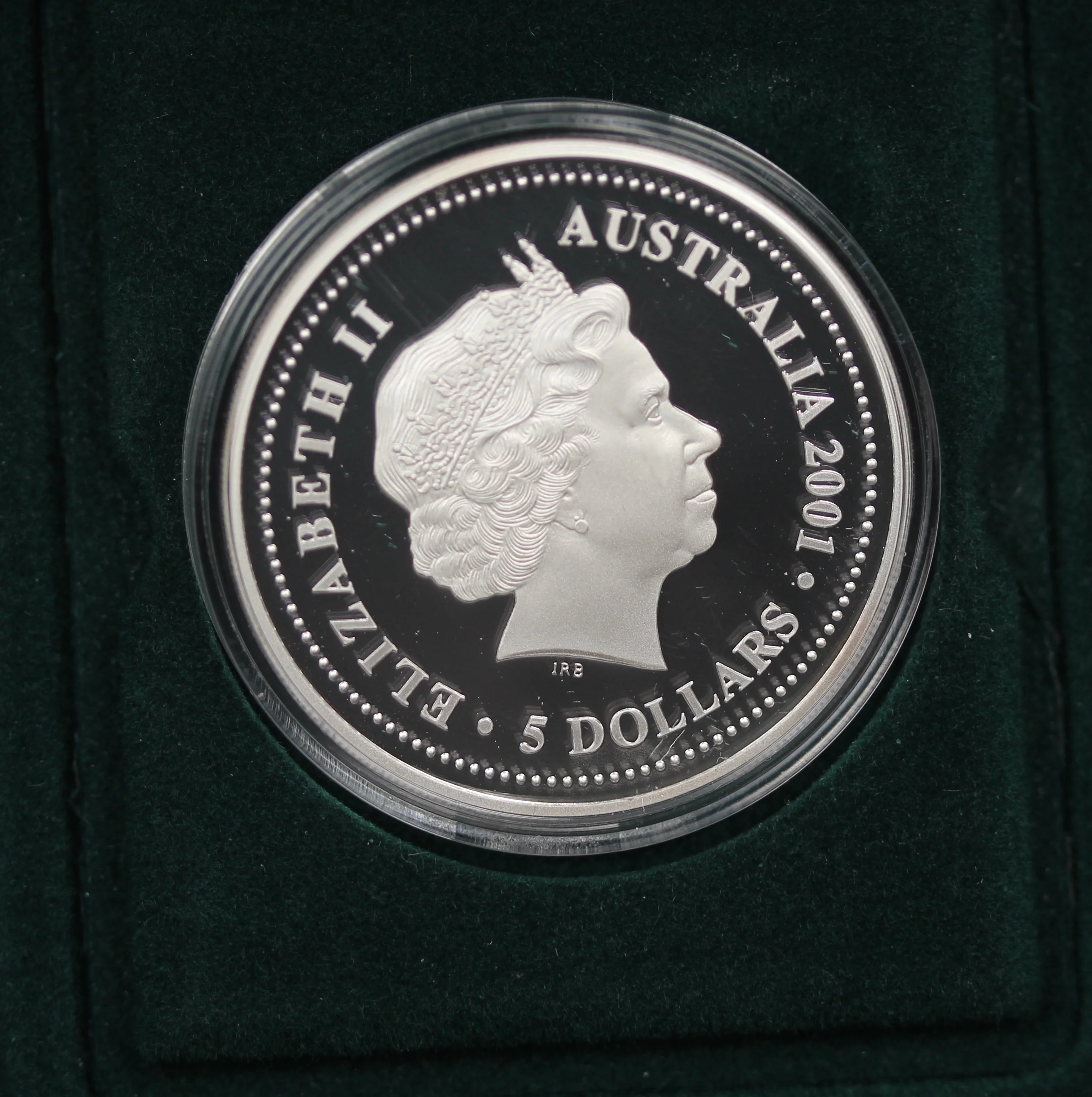 2001 Sir Don Bradman 1oz Silver Proof Coin - Image 3