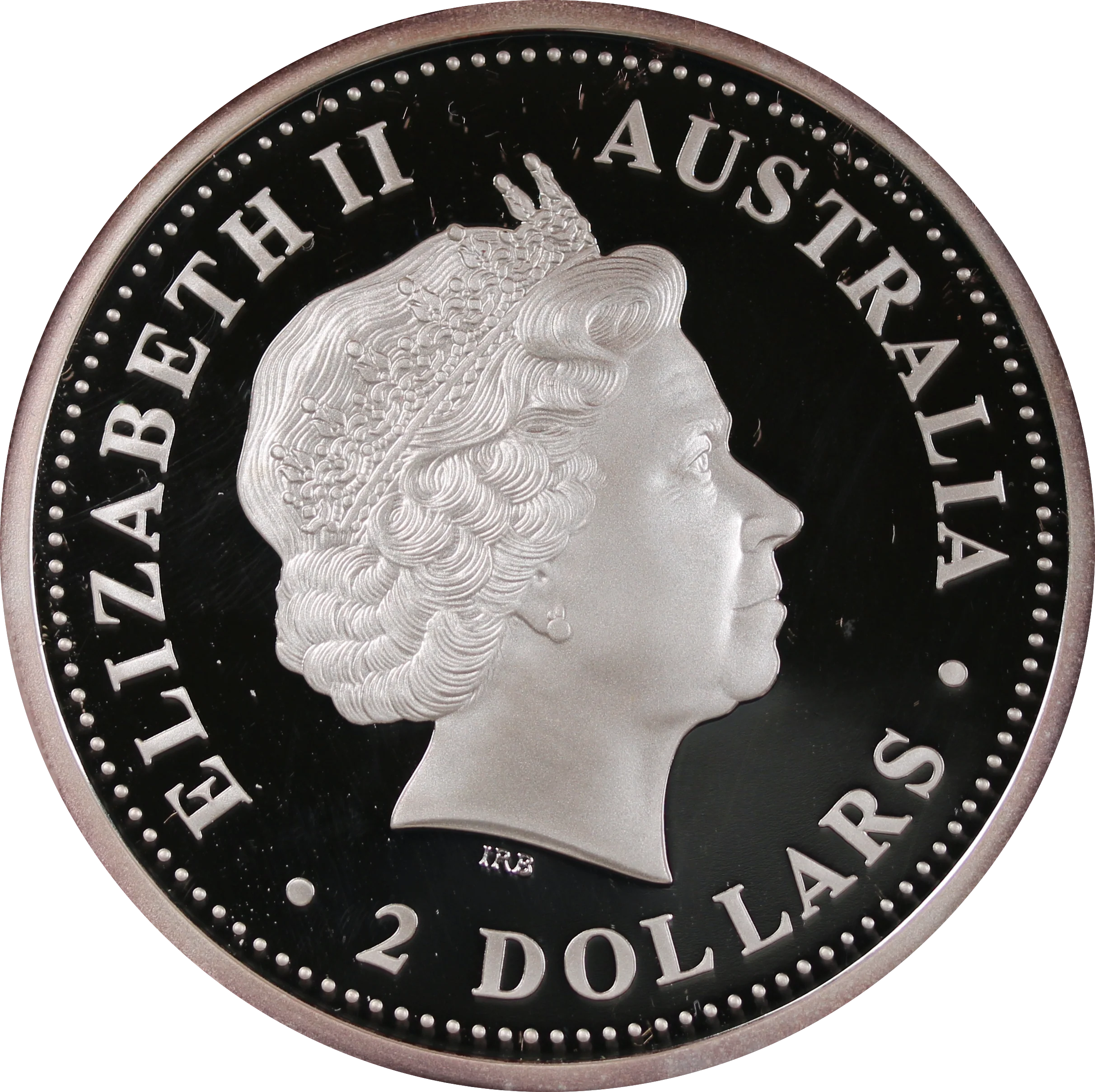 2002 Kookaburra 2oz Silver Proof Coin - Image 2
