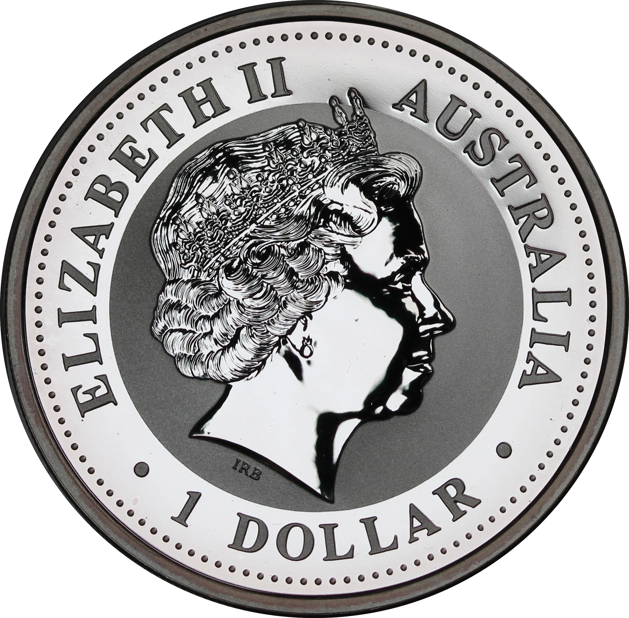 2002 Lunar Series I Year of the Horse 1oz Silver Coin - Image 2