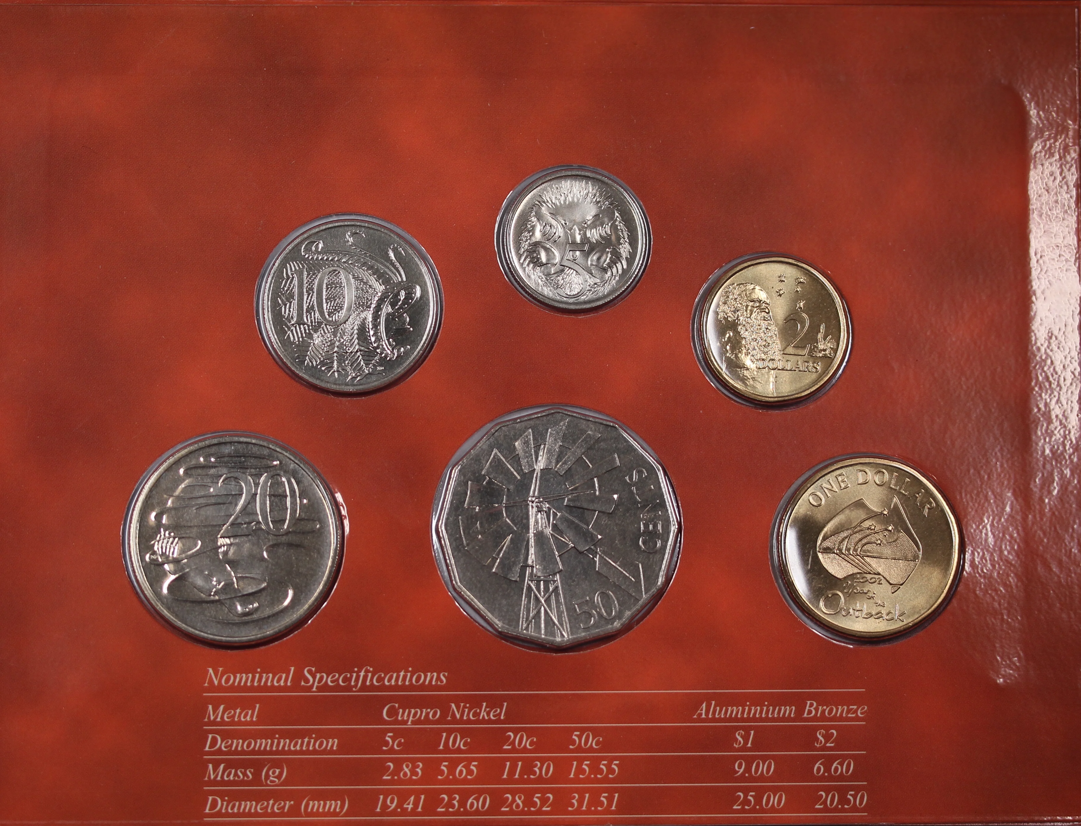 2002 Mint Set (Year of the Outback) - Image 3