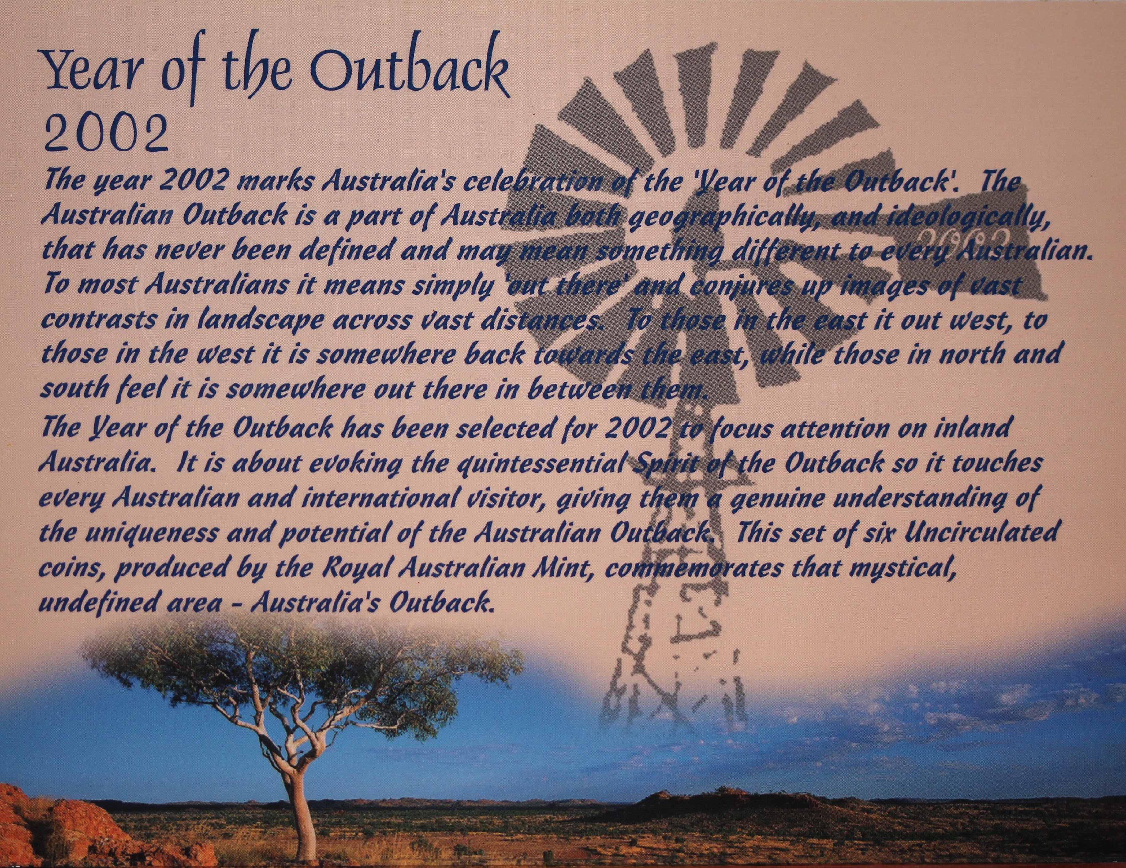 2002 Mint Set (Year of the Outback) - Image 4