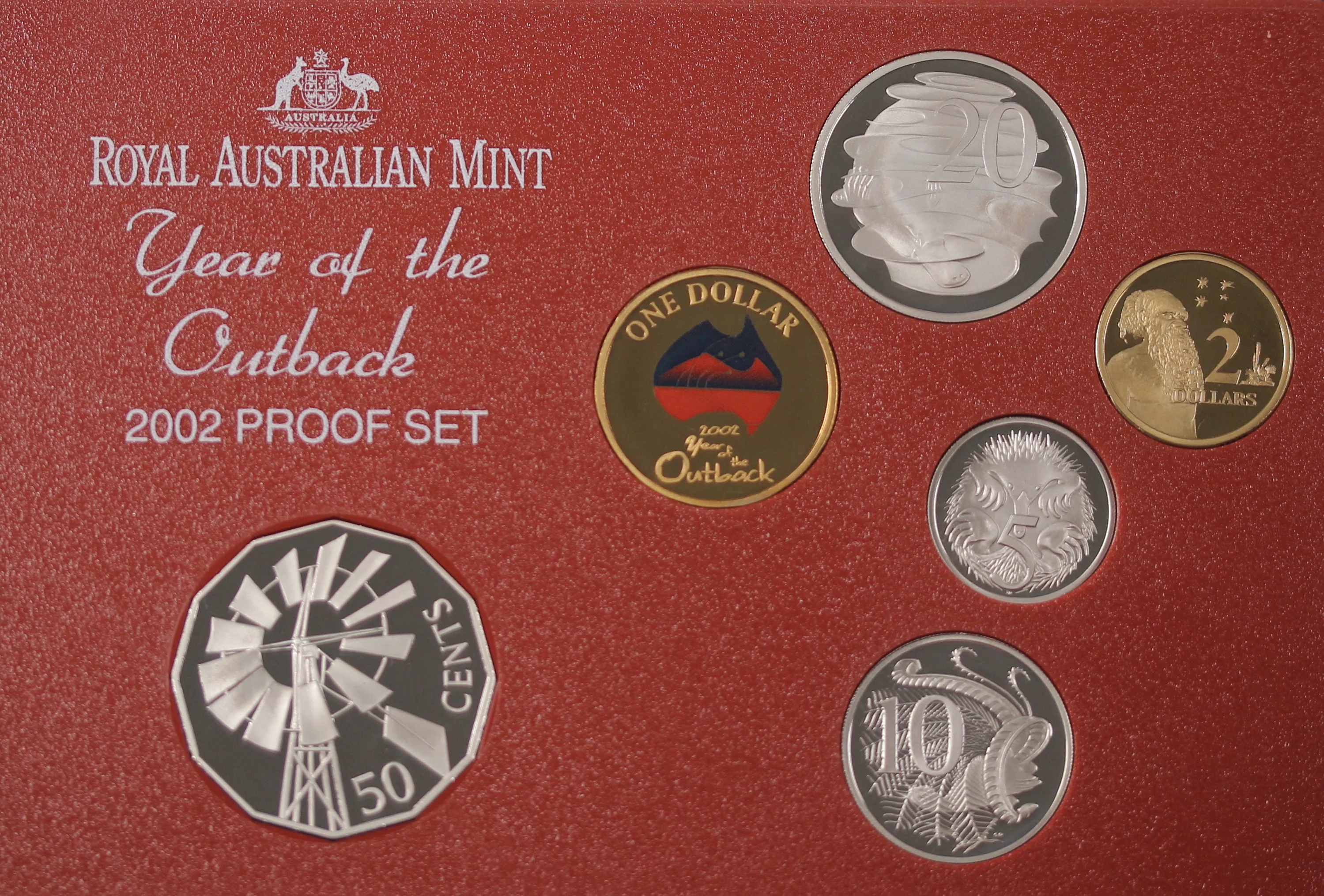 2002 Proof Set Year of the Outback - Image 2