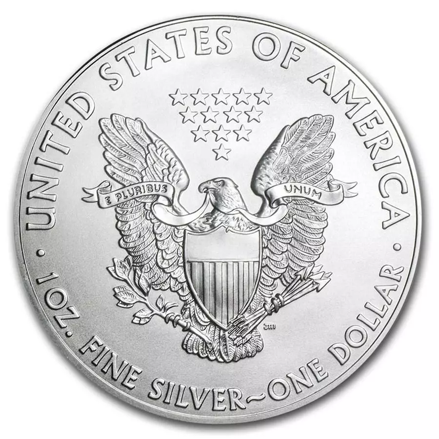 2002 USA Silver 1oz Eagle Coin - Image 2