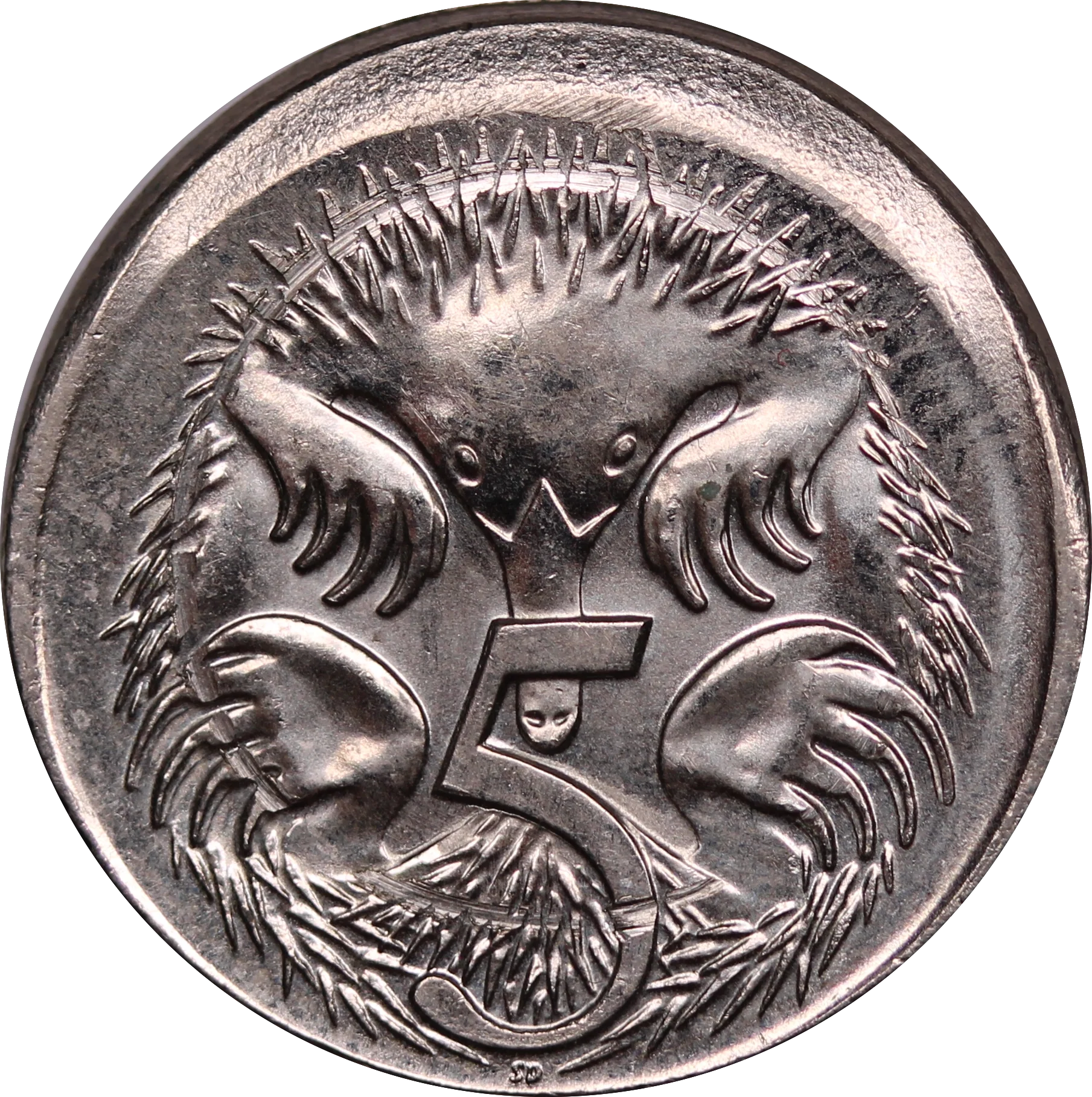 2003 5 Cent Off Centre Struck UNC