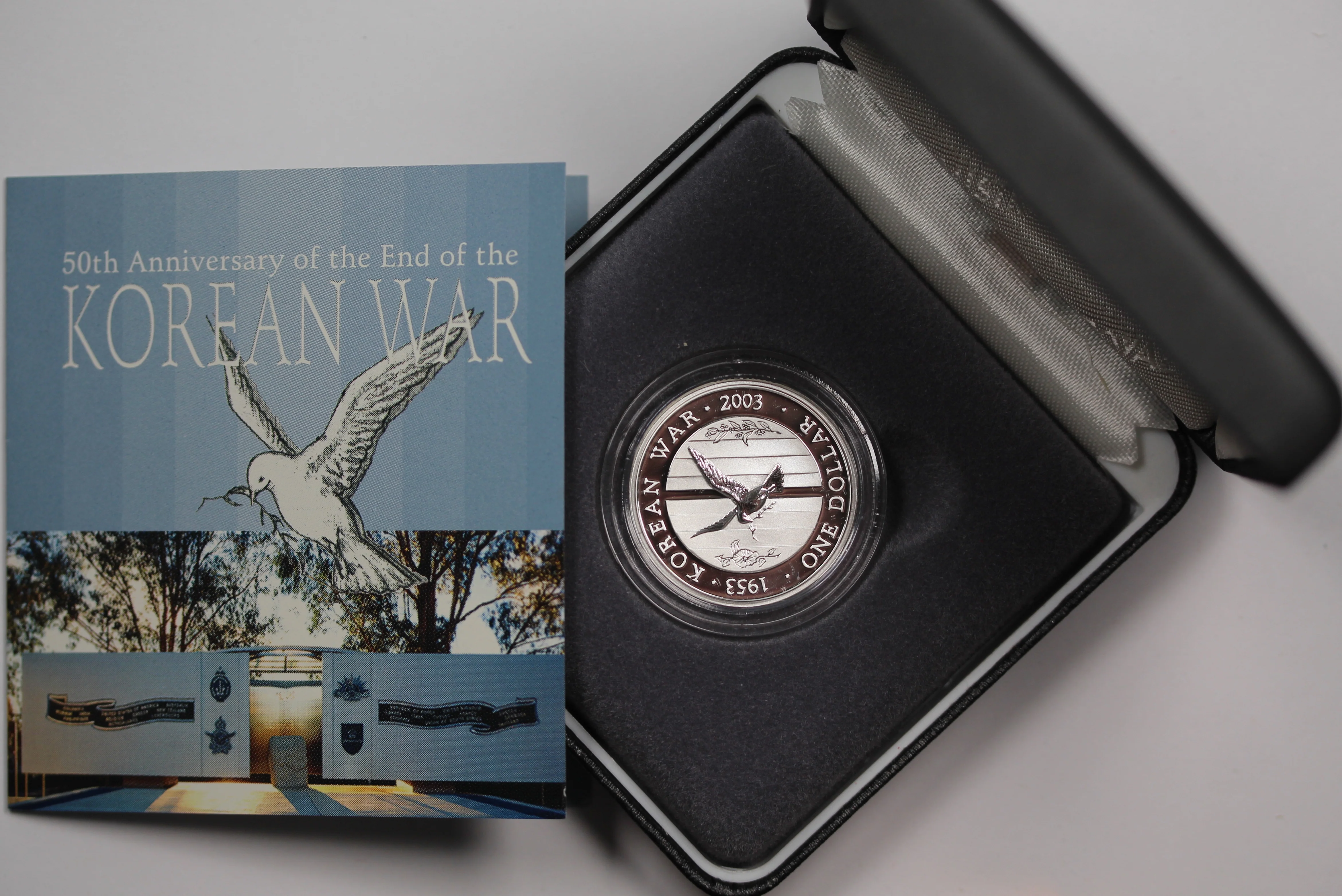 2003 50th Anniversary of End of Korean War $1 Silver Proof - Image 3