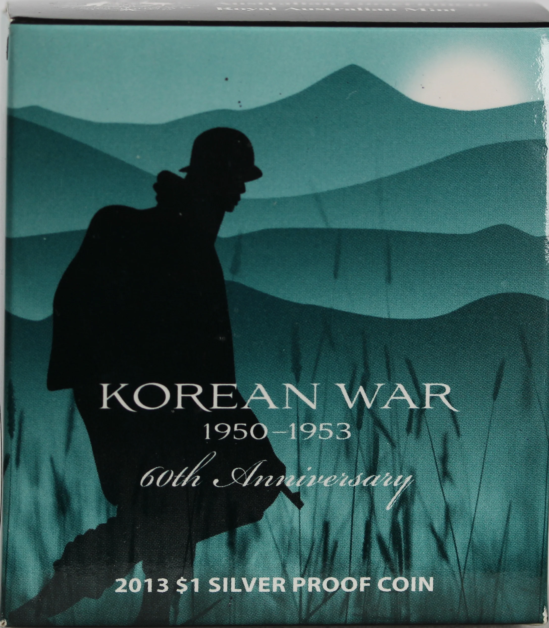 2013 Korean War $1 Silver Proof - Image 2