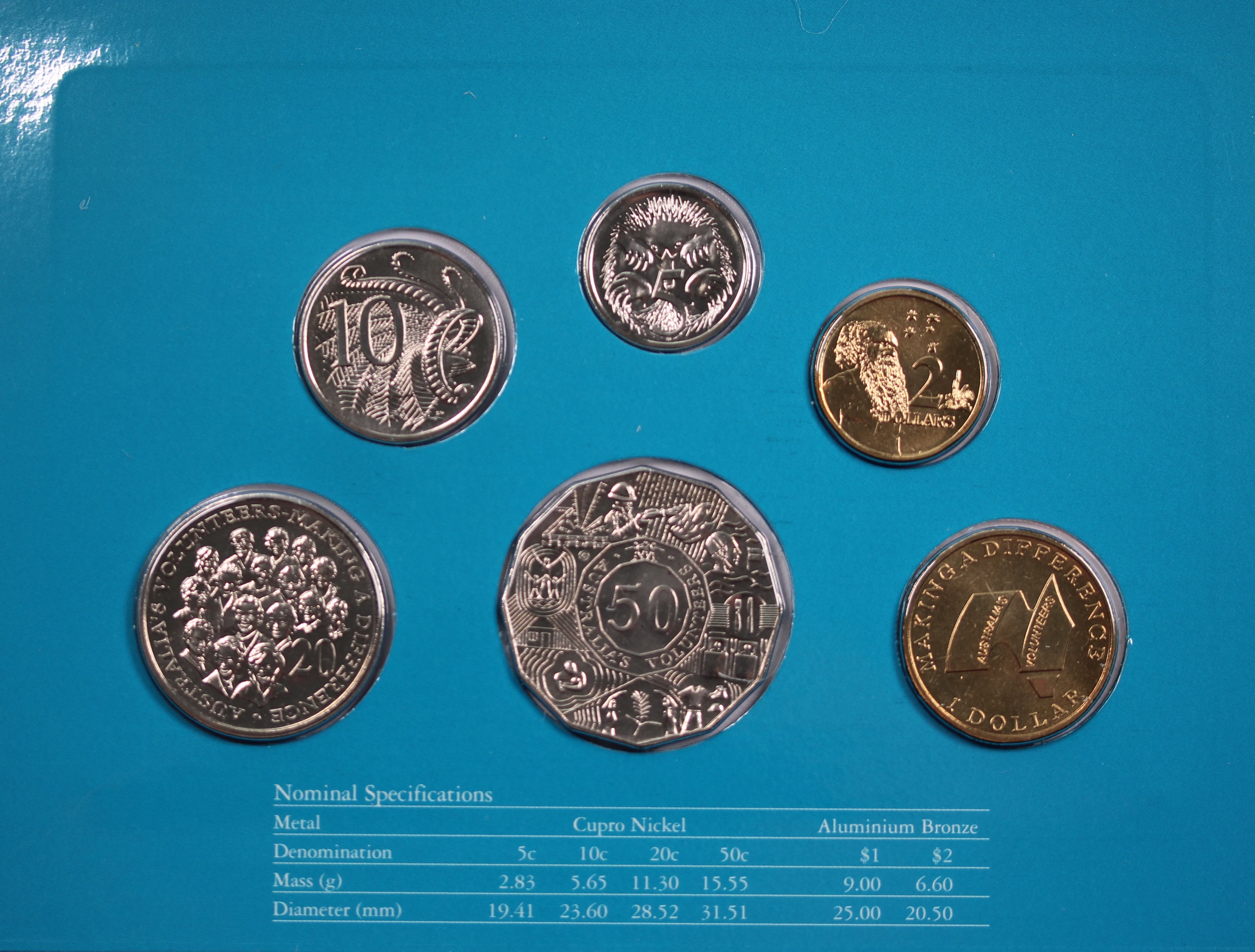 2003 Mint Set (Australia's Volunteers) - Image 2