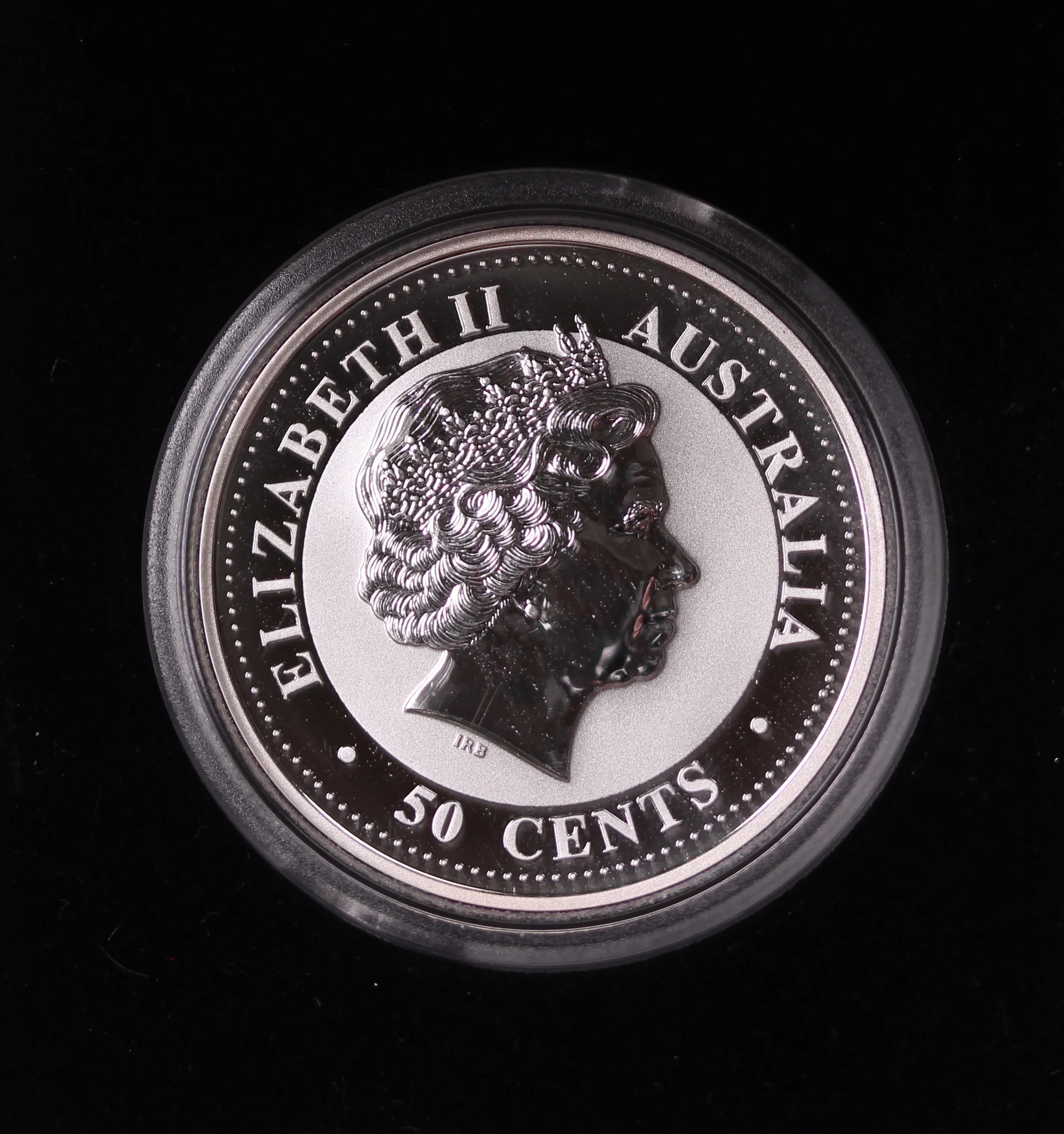 2003 Year of the Goat 1/2oz Silver Coin in Box - Image 2
