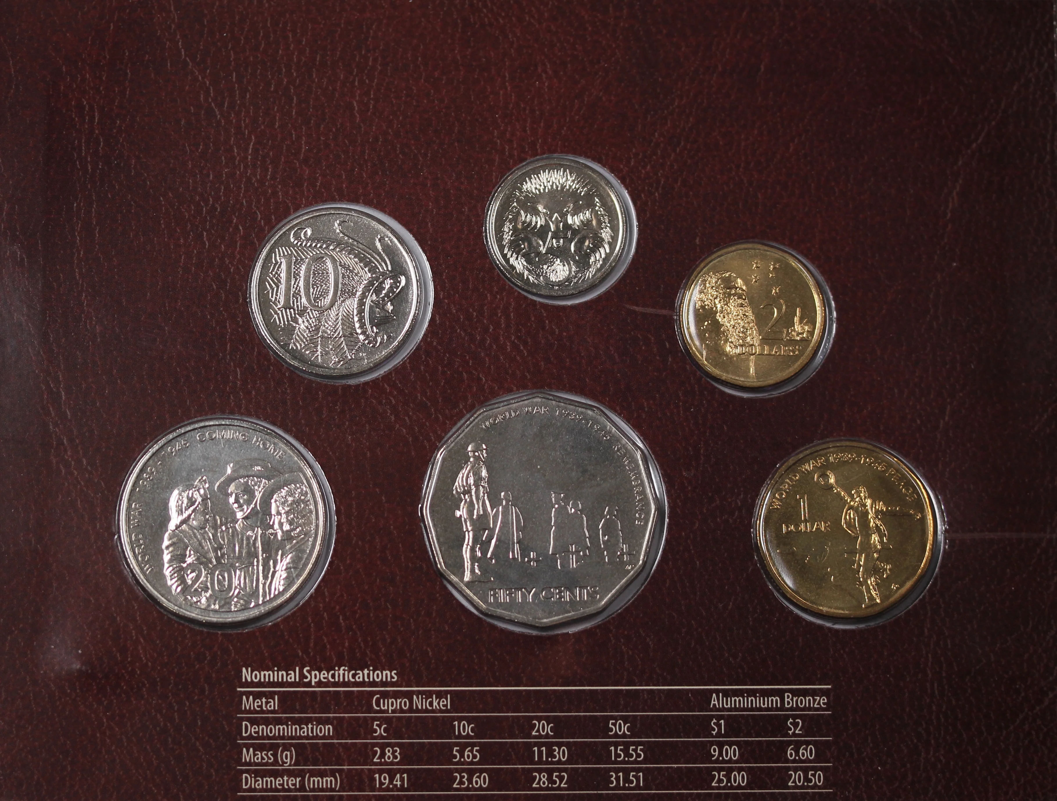 2005 Mint Set (Anniversary End of WWII) - Image 2