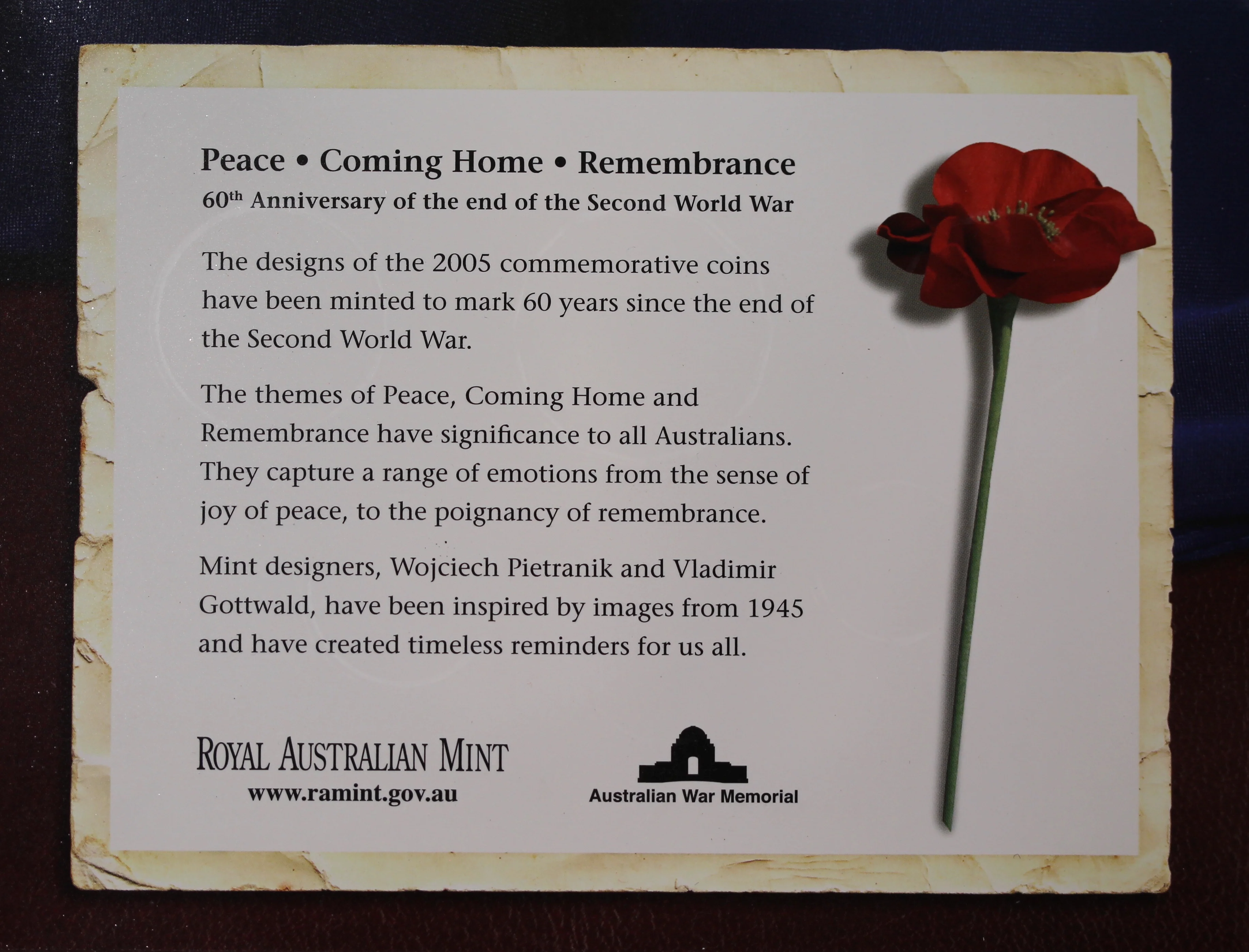 2005 Mint Set (Anniversary End of WWII) - Image 5