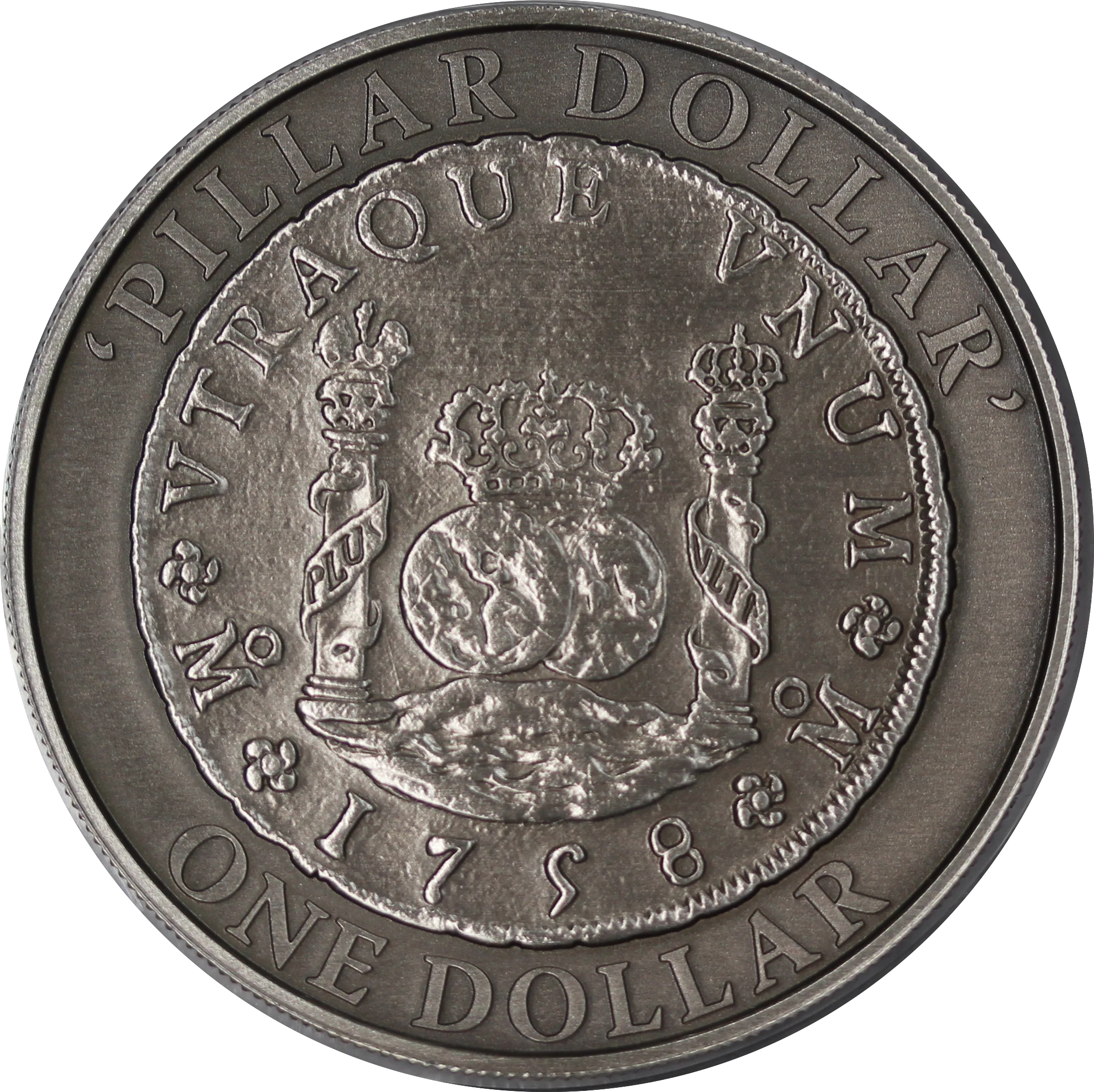 2006 $1 Subscription Coin - Spanish Pillar Silver Dollar Coin