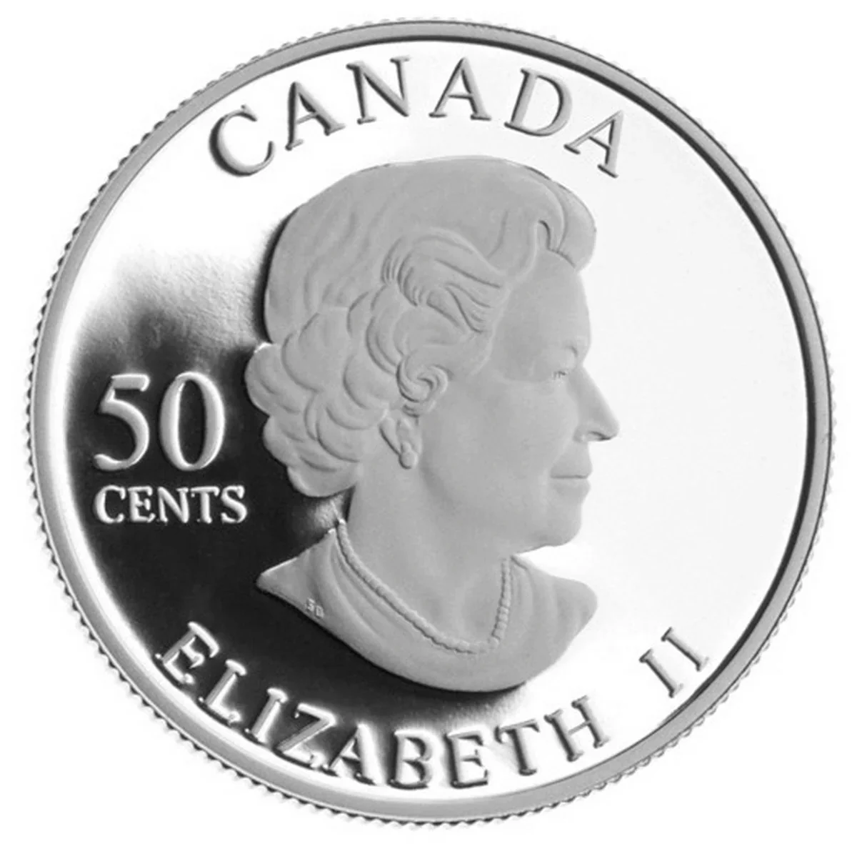 2006 Canada 50c Golden Daisy - Sterling Silver Coin - Image 2