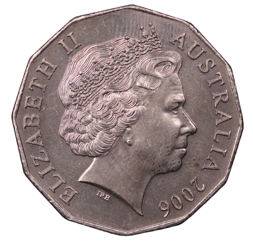 2006 Coat of Arms 50c Coin - Image 2
