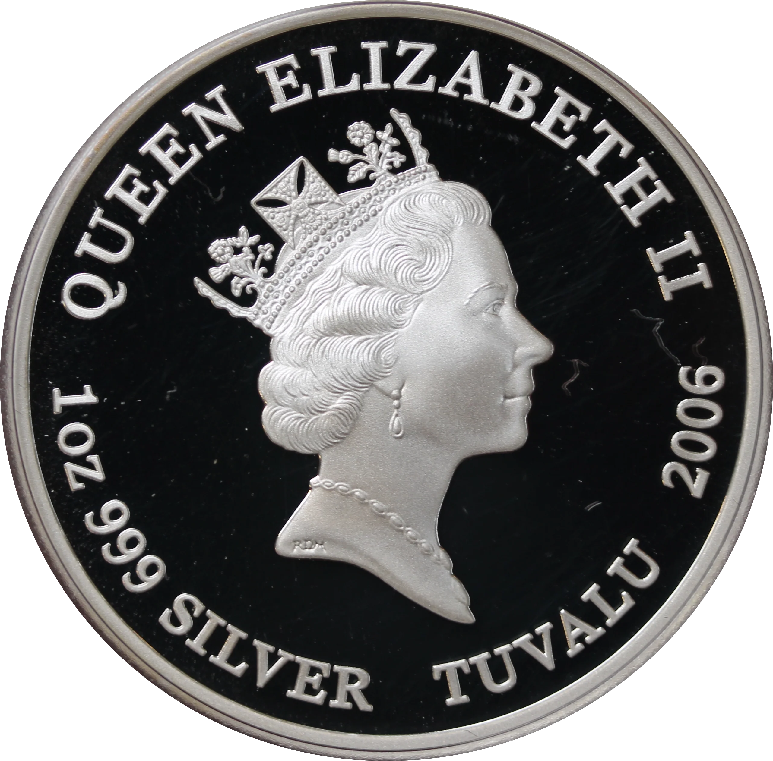 2006 Deadly and Dangerous - Redback Spider 1oz Silver Proof Coin - Image 2