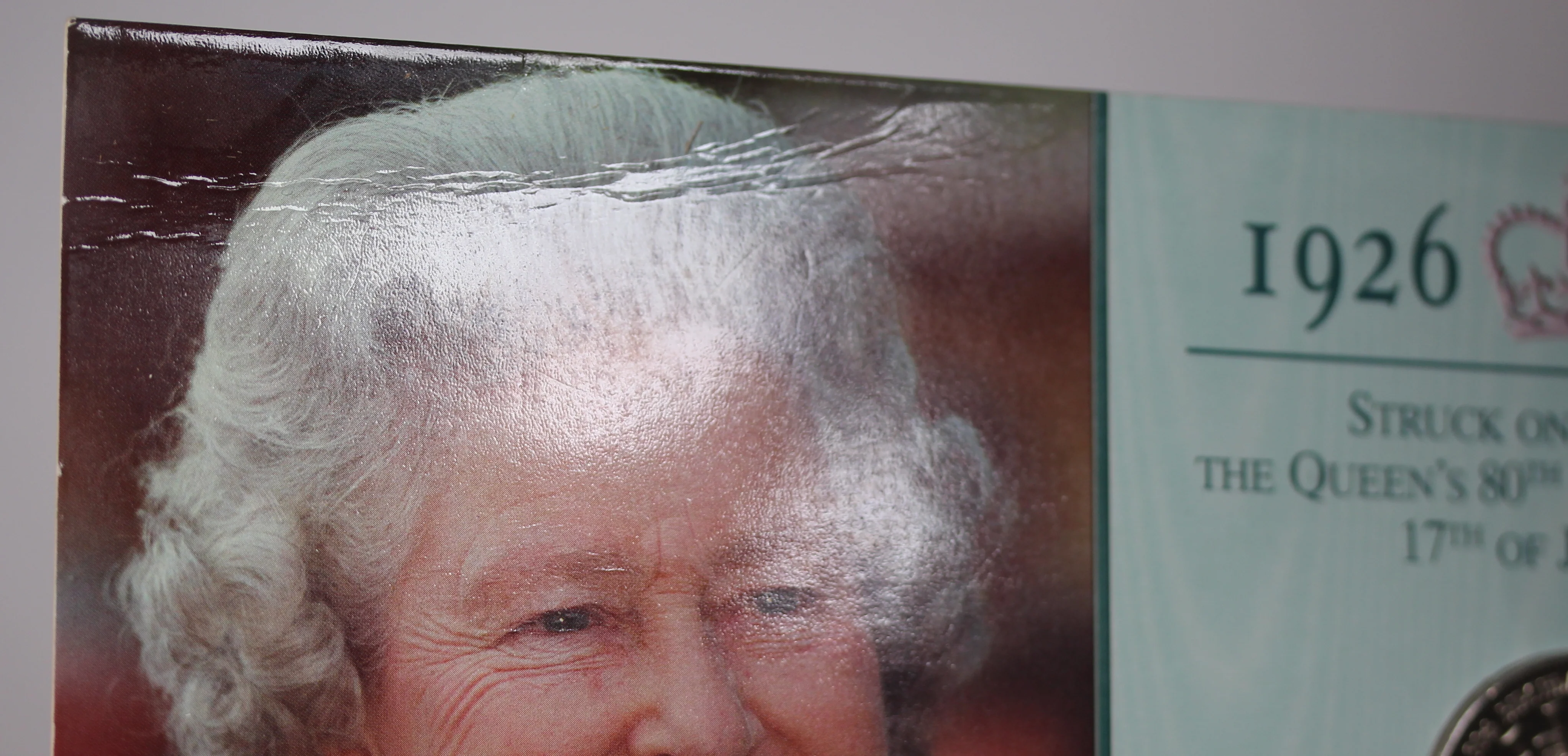 2006 Great Britain UK QEII 80th Birthday Crown Coin - Image 3