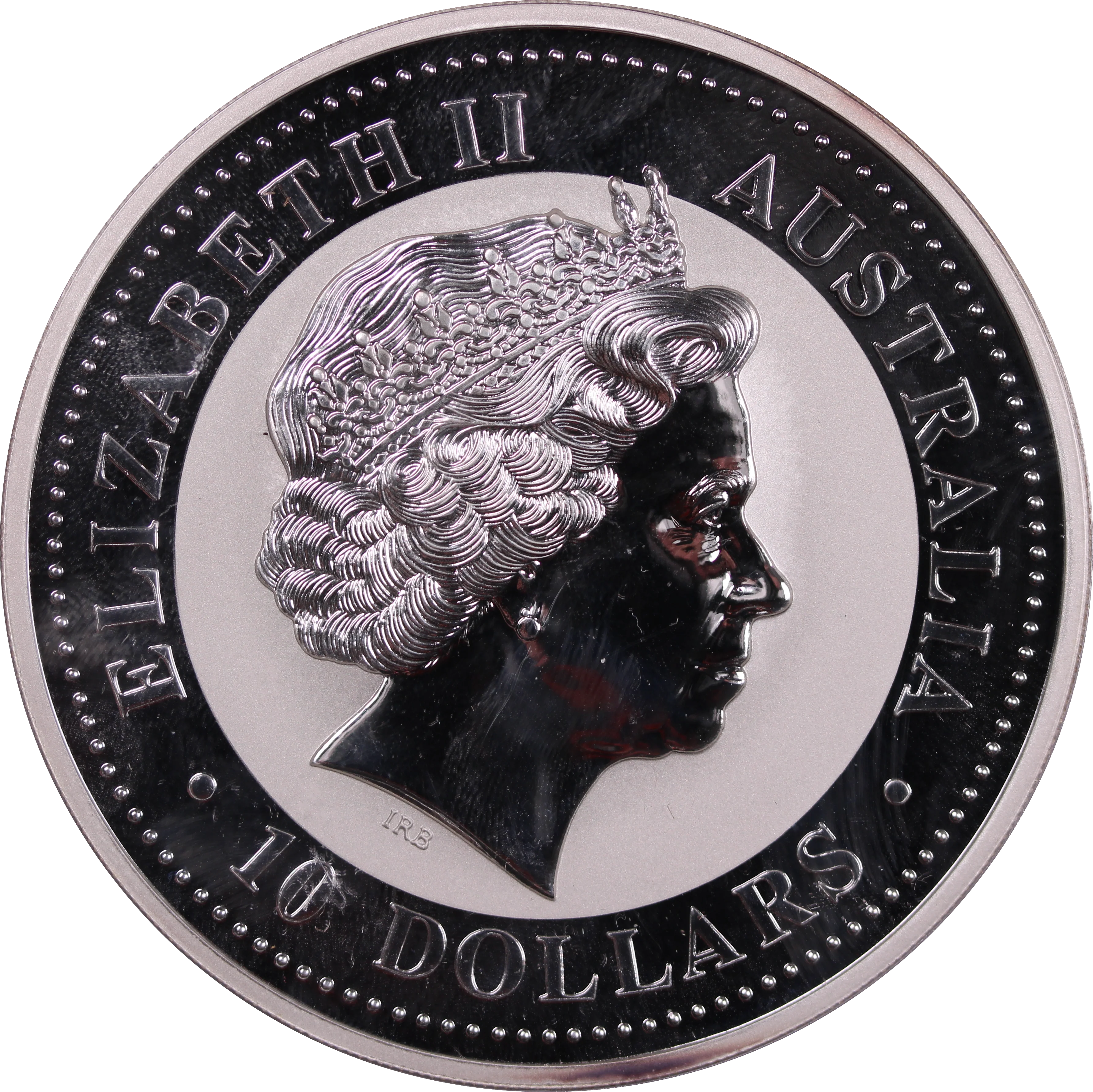 2006 Lunar Year of the Dog 10oz Silver Coin - Image 2