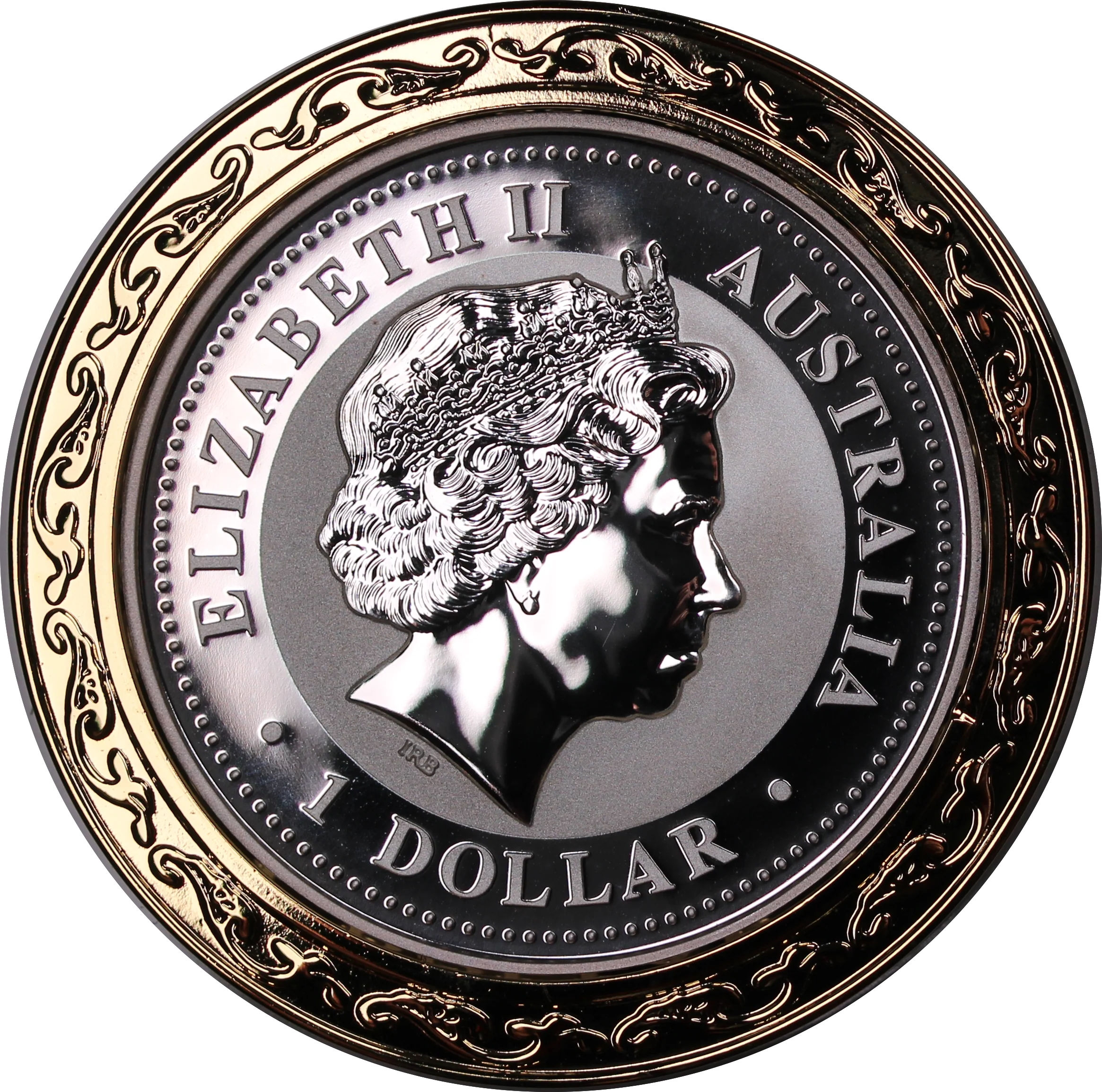 2007 1oz Silver Coloured Year of the Pig Coin - Image 2