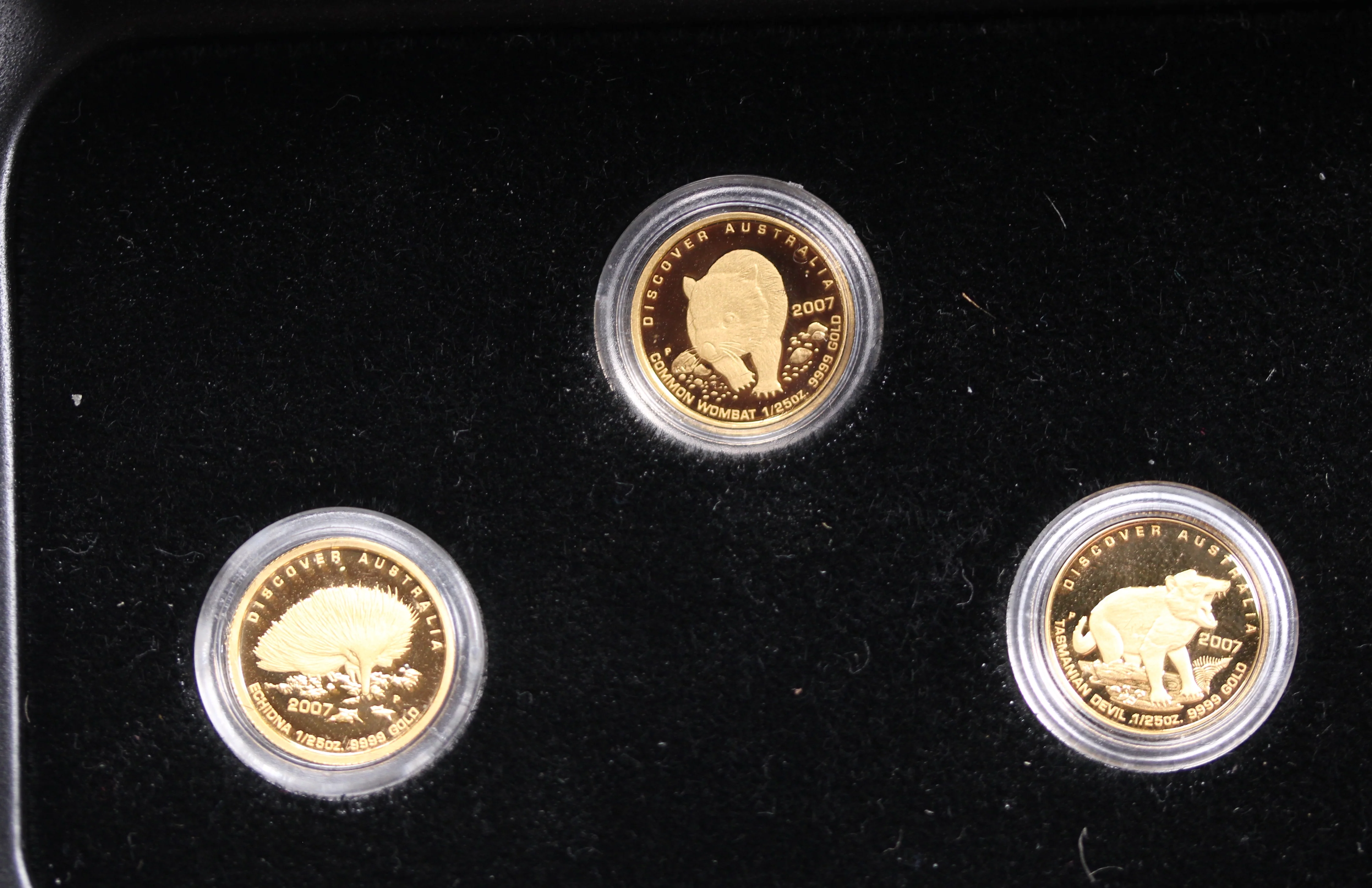 2007 Discover Australia 1/25oz Gold Proof Set of 5 Coins - Image 2